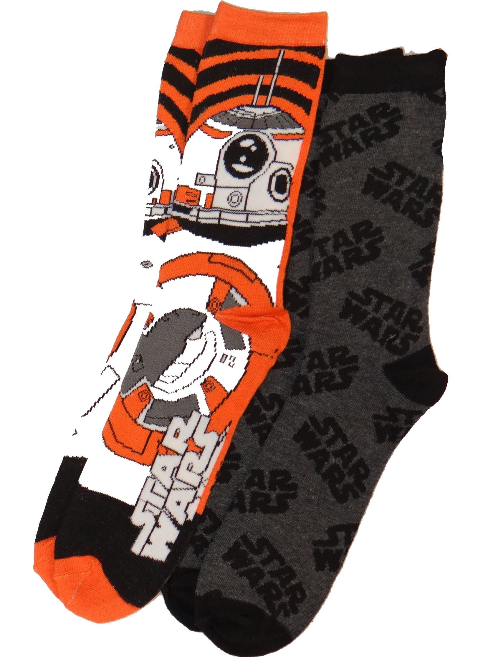 Star Wars Force Awakens BB-8 Crew Socks,Multi,Shoe: 6-12