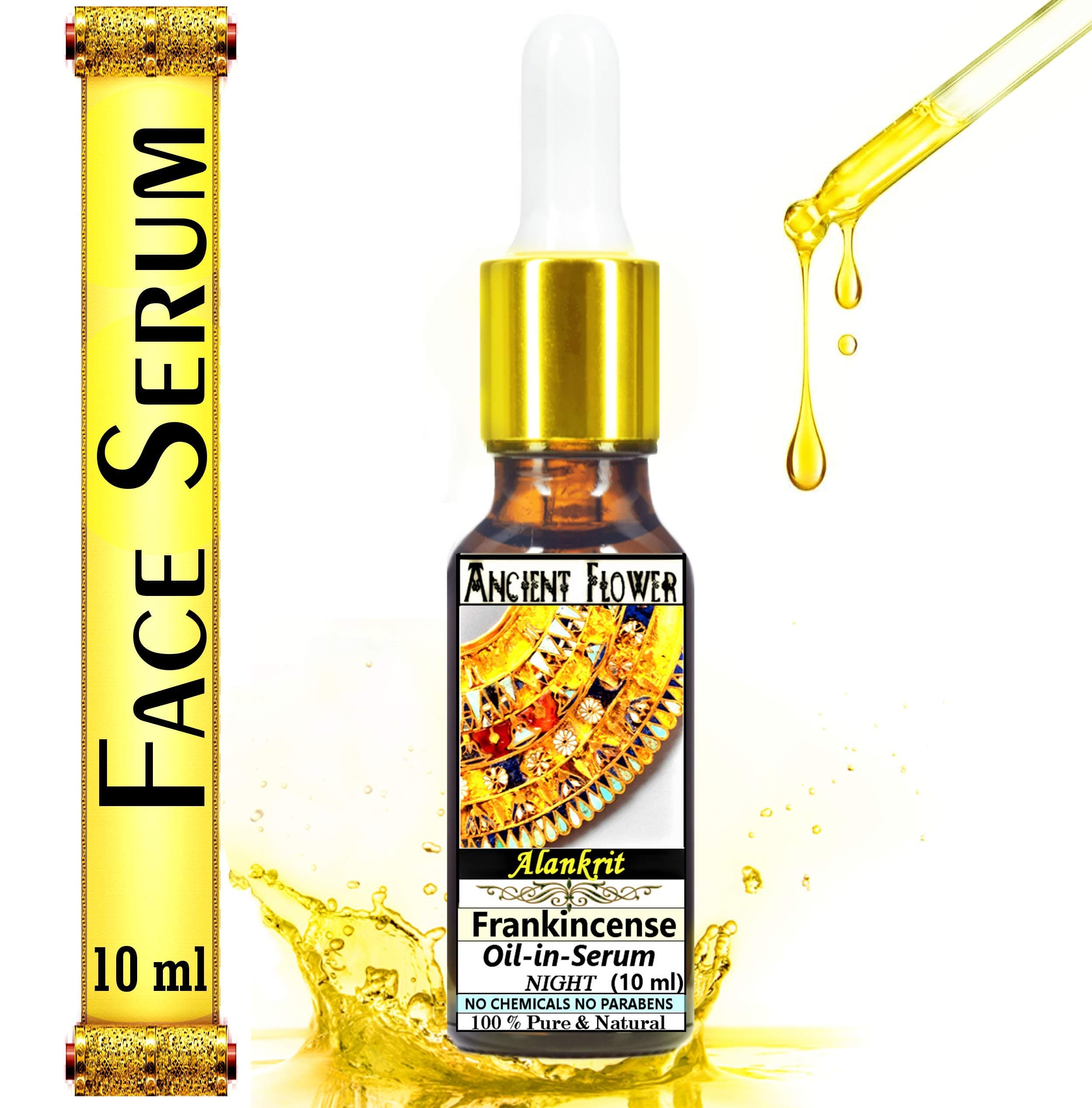 Ancient Flower Alankrit - Frankincense Oil In Serum (Night) (10 Ml)