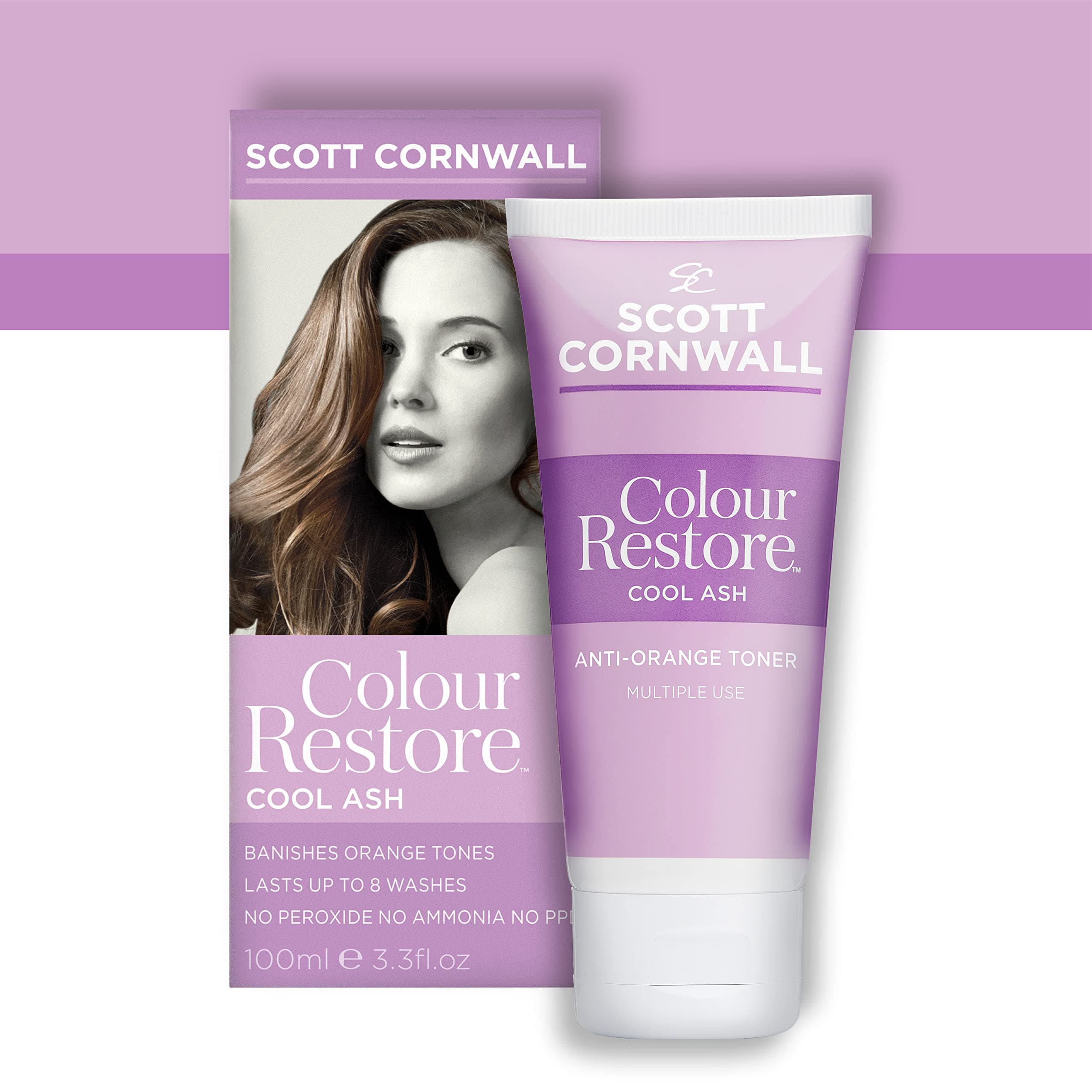 Scott Cornwall Colour Restore Cool Ash Toner 100ml