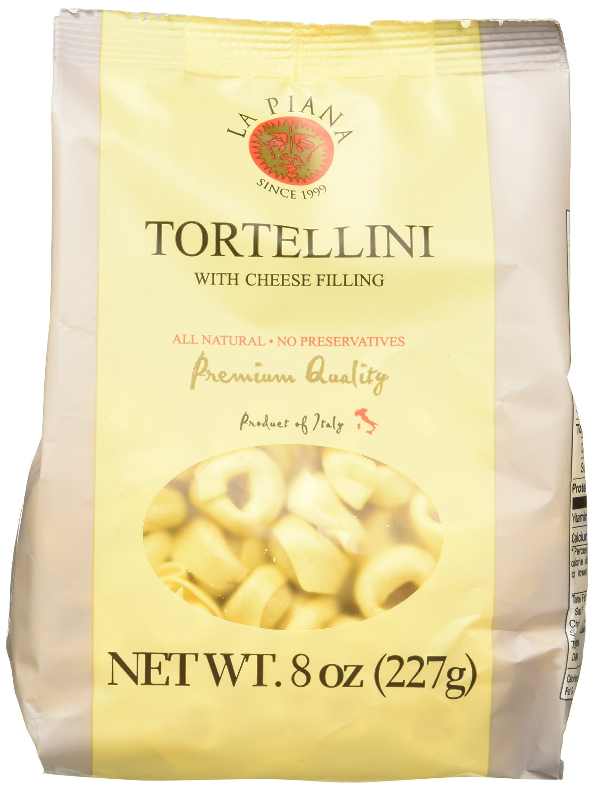 La Piana Tortellini with Cheese Filling, Half Pound, 8 Ounce