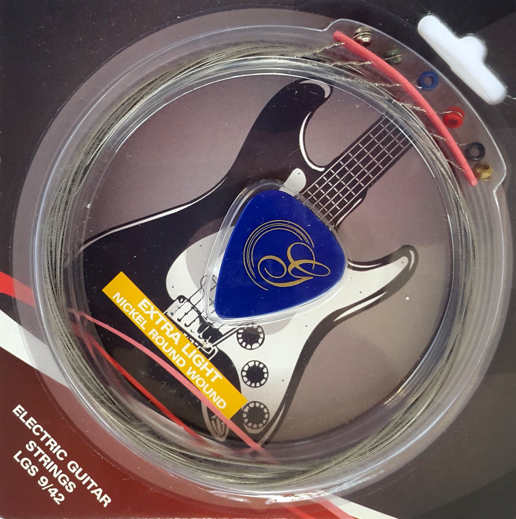 Nadsadhna Java, Electric Guitar String Set, Extra Light, Nickel Round Wound, LGS 9/42