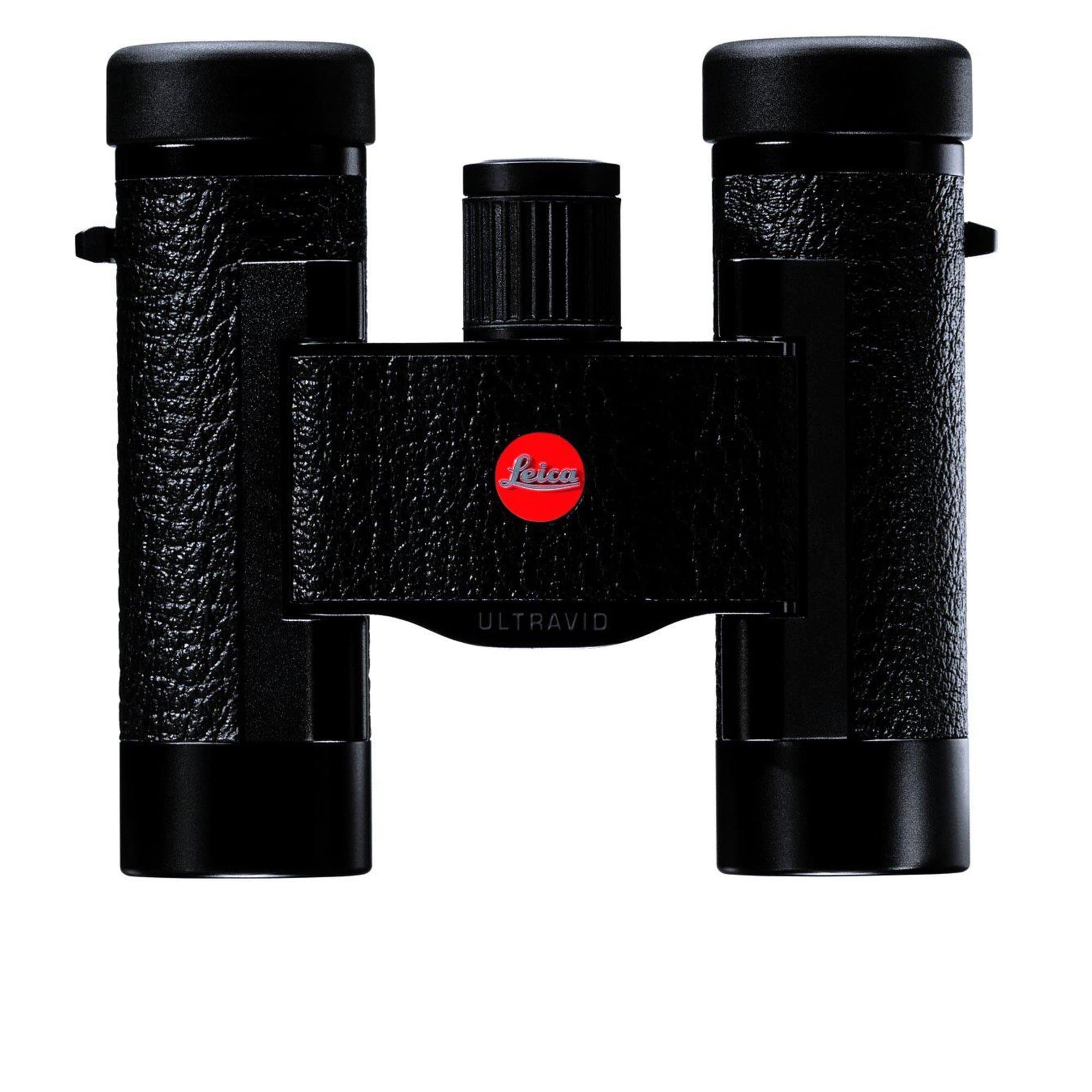 Leica Ultravid 8x20 BCL Compact Binoculars, Black w/BlackLeather Case - 40263