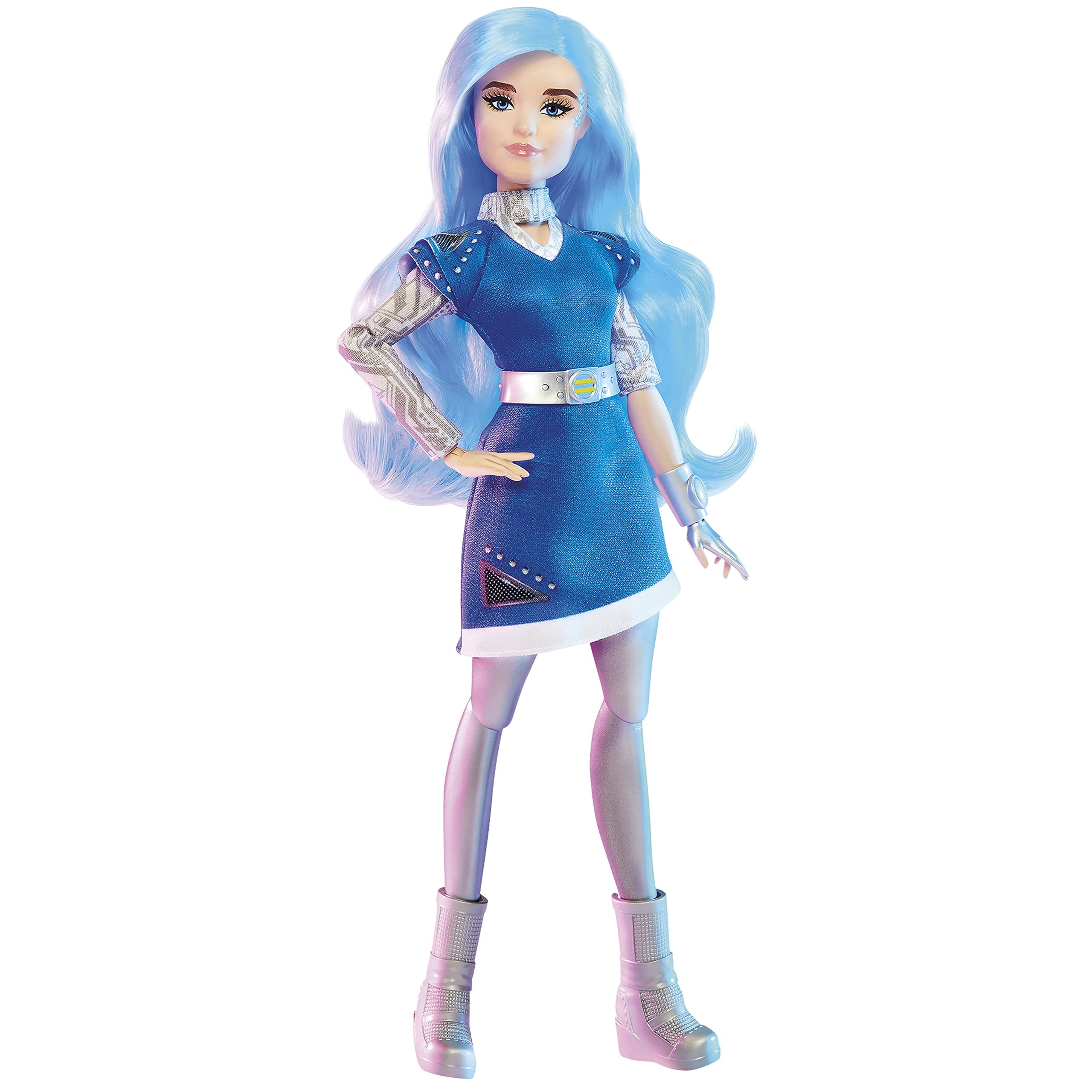 Zombies 3 Addison Fashion Doll - 12-Inch Doll with Long Blue Hair,Dress,Shoes,and Accessories.Toy for Kids Ages 6 Years Old and Up