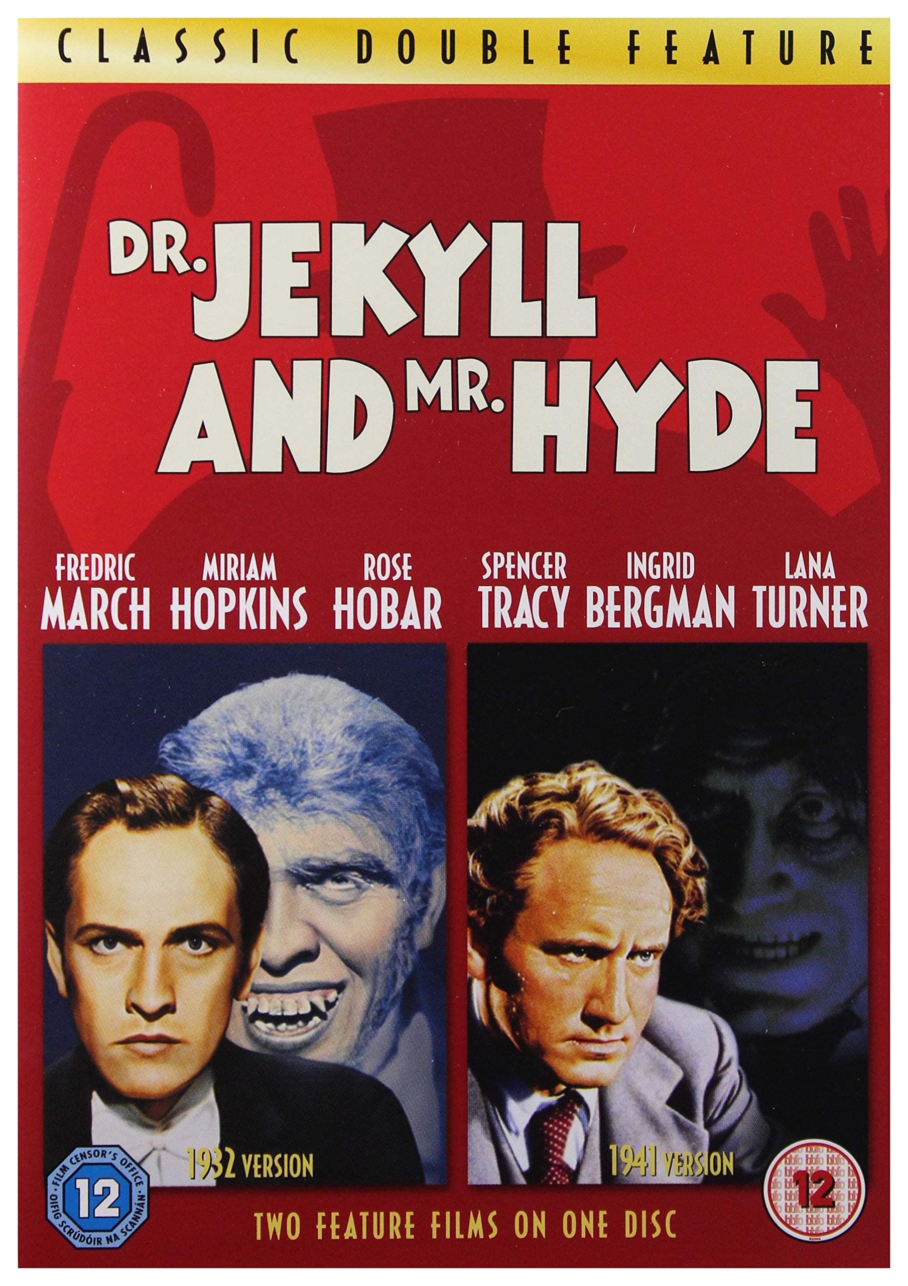Dr Jekyll And Mr Hyde [DVD] [1941] [1932]