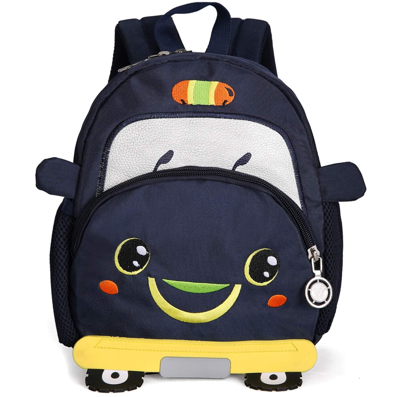 Cartoon Small Cars Infant Backpack Safety Harness Toddler Kindergarten Lunch Bag
