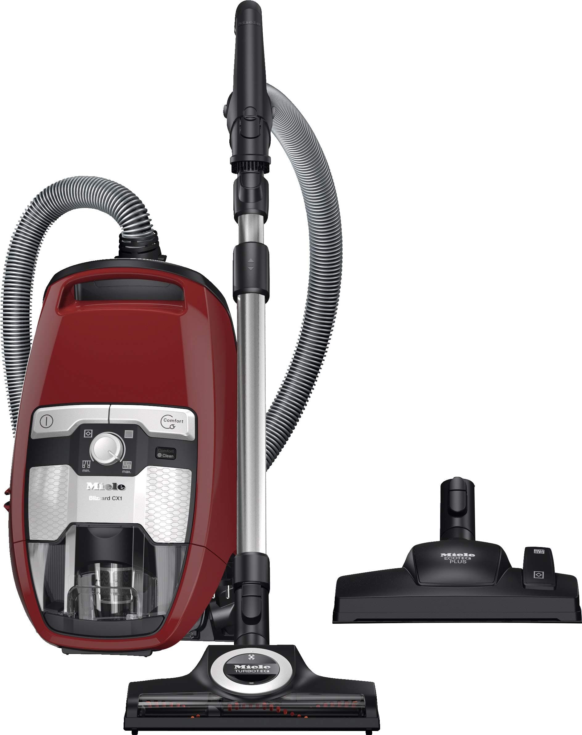 Miele Bagless Vacuum Cleaner Blizzard Cx1 Cat & Dog With TurbobrUSh & Hepa Lifetime Filter – Ideal For Pet Owners, Mango Red."Min 1 year manufacturer warranty"