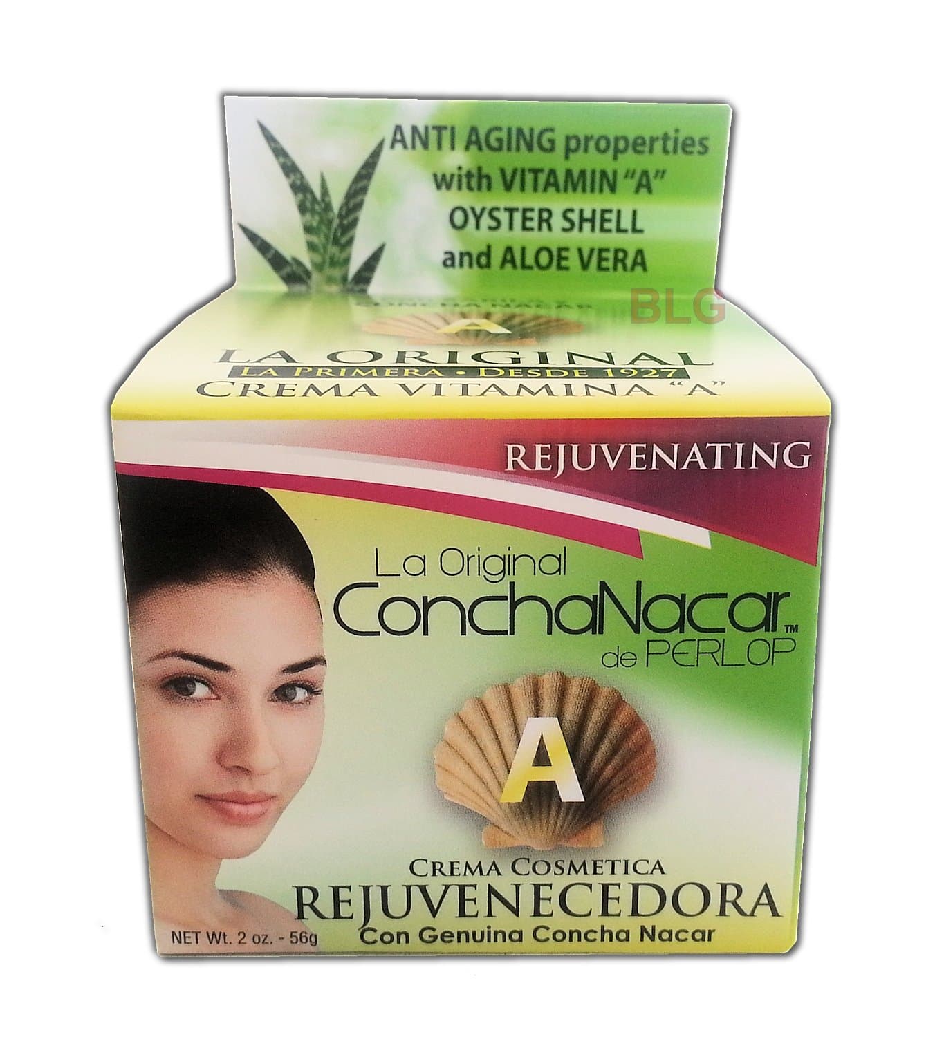 Concha Nacar De Perlop Vitamin A Cream, 2oz