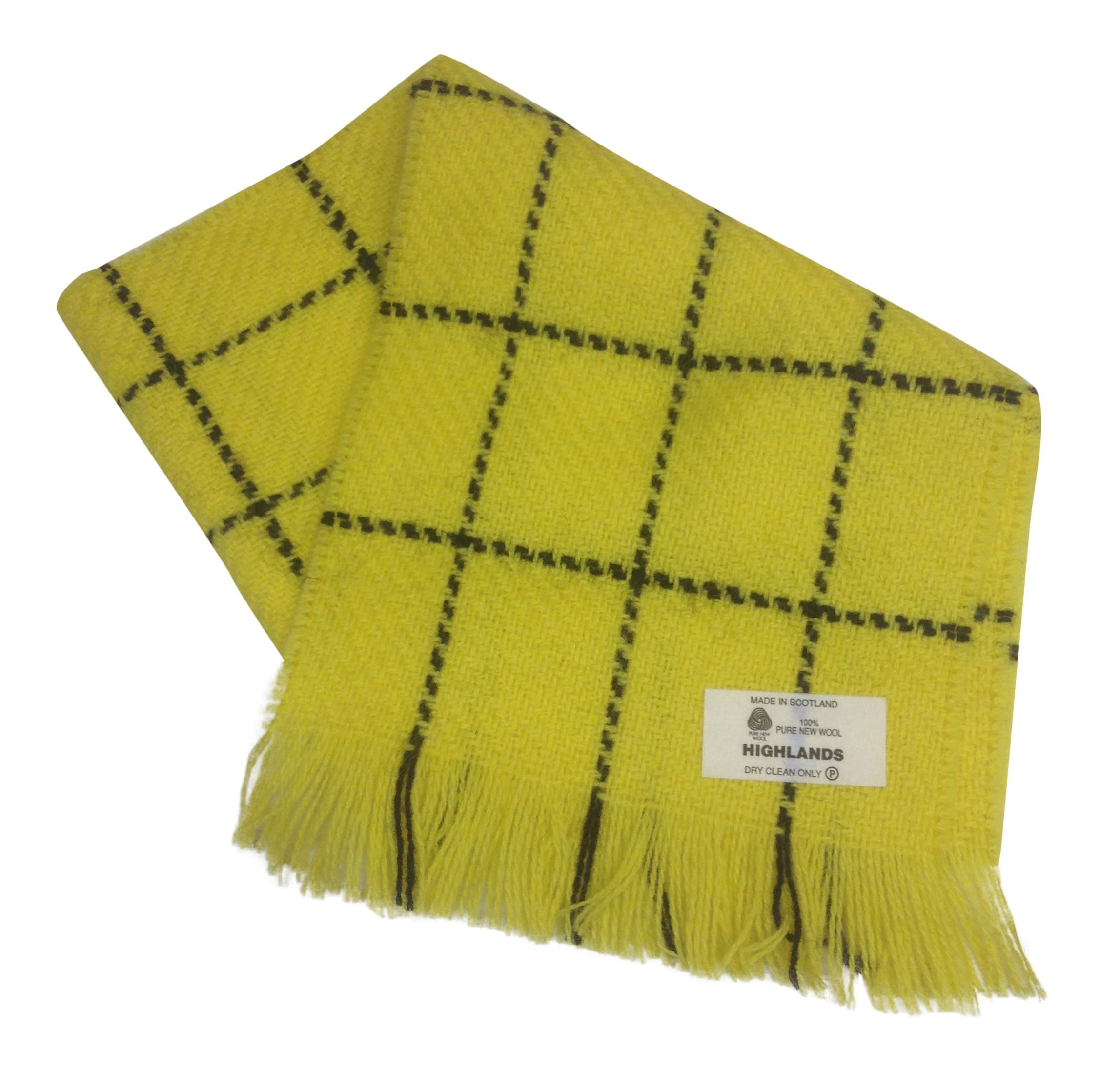 ScotchRupert The Bear Style Scarf 100% Pure Wool Made In Scotland