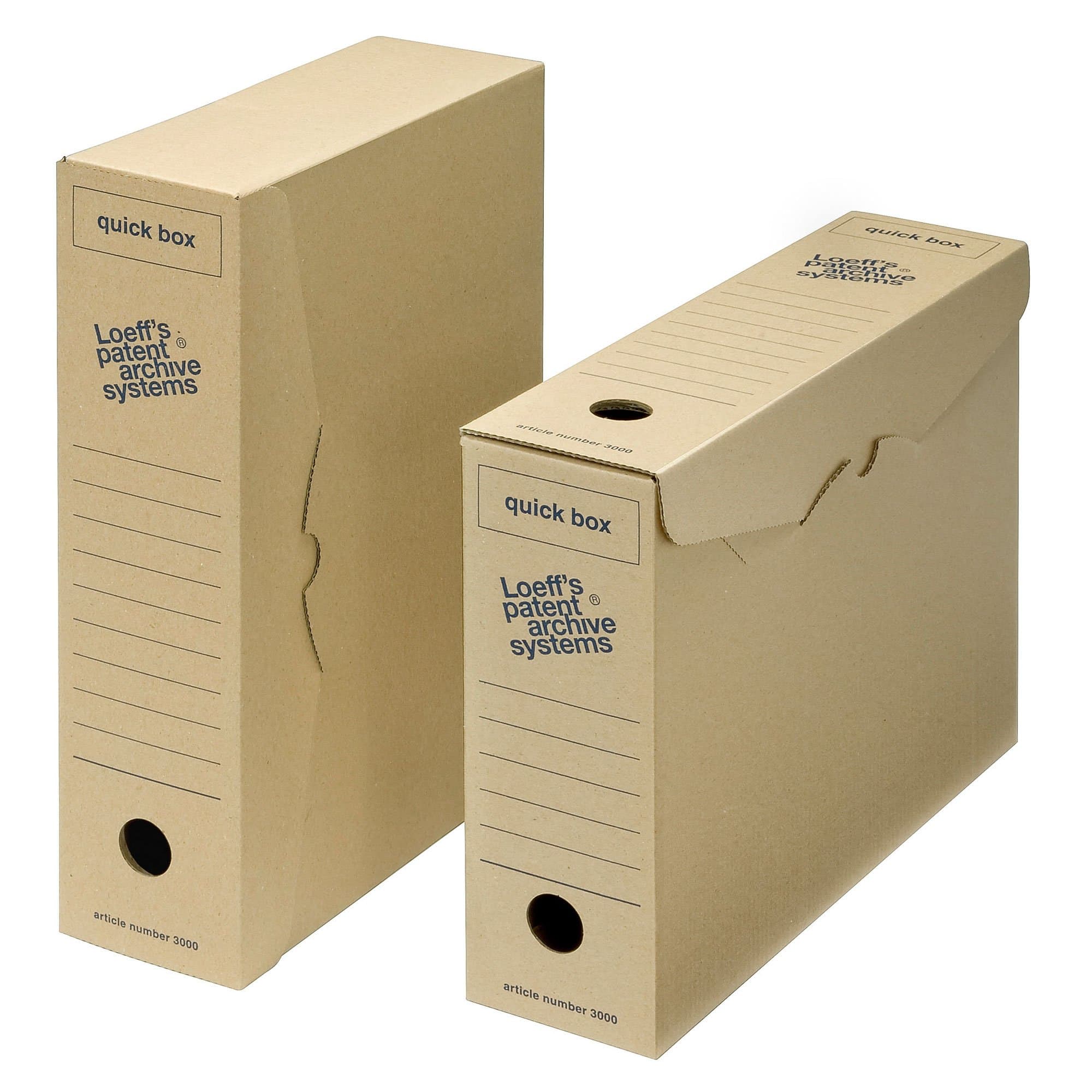 Archival Filing Storage Box - Quick Box A4