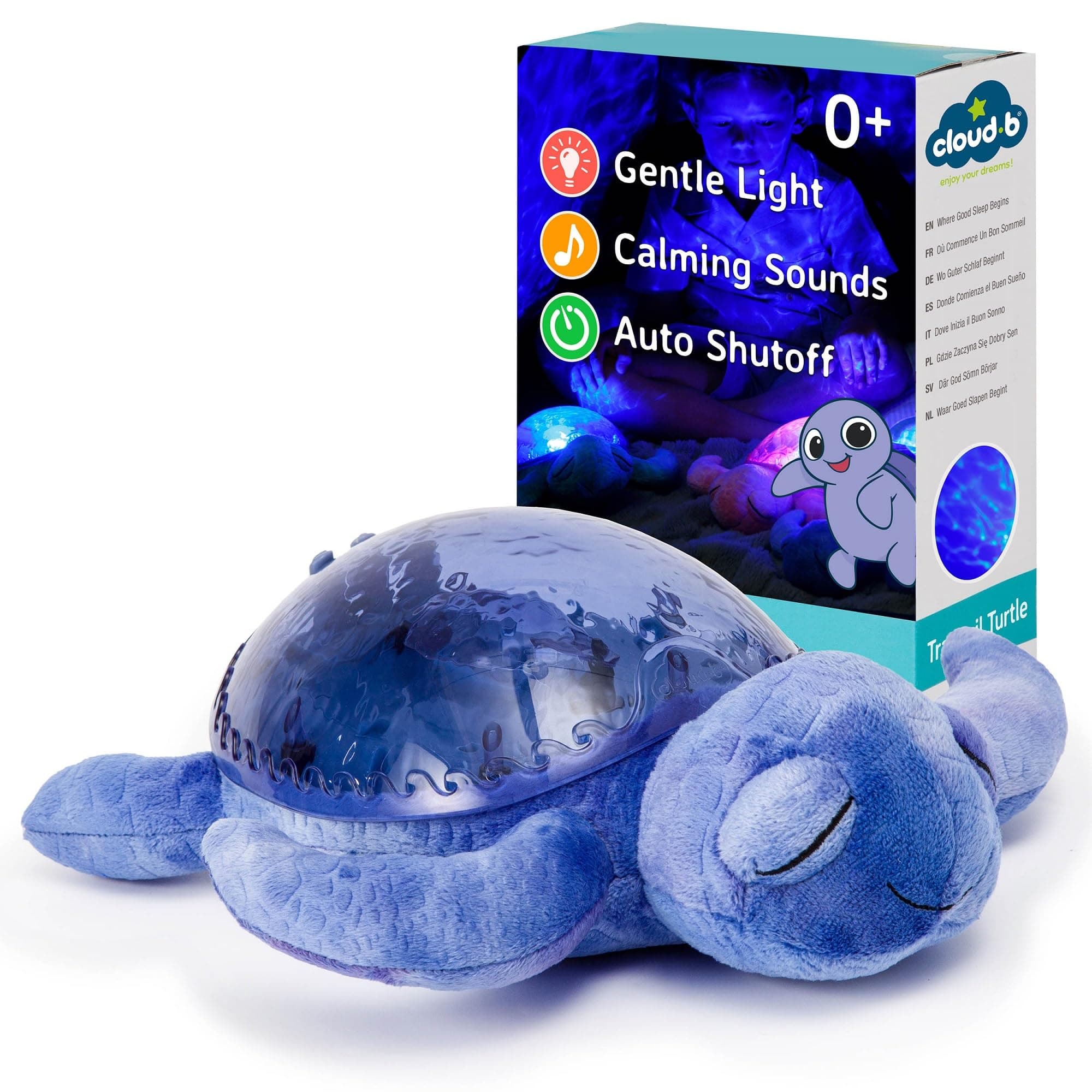 Cloud b Tranquil Turtle, Purple