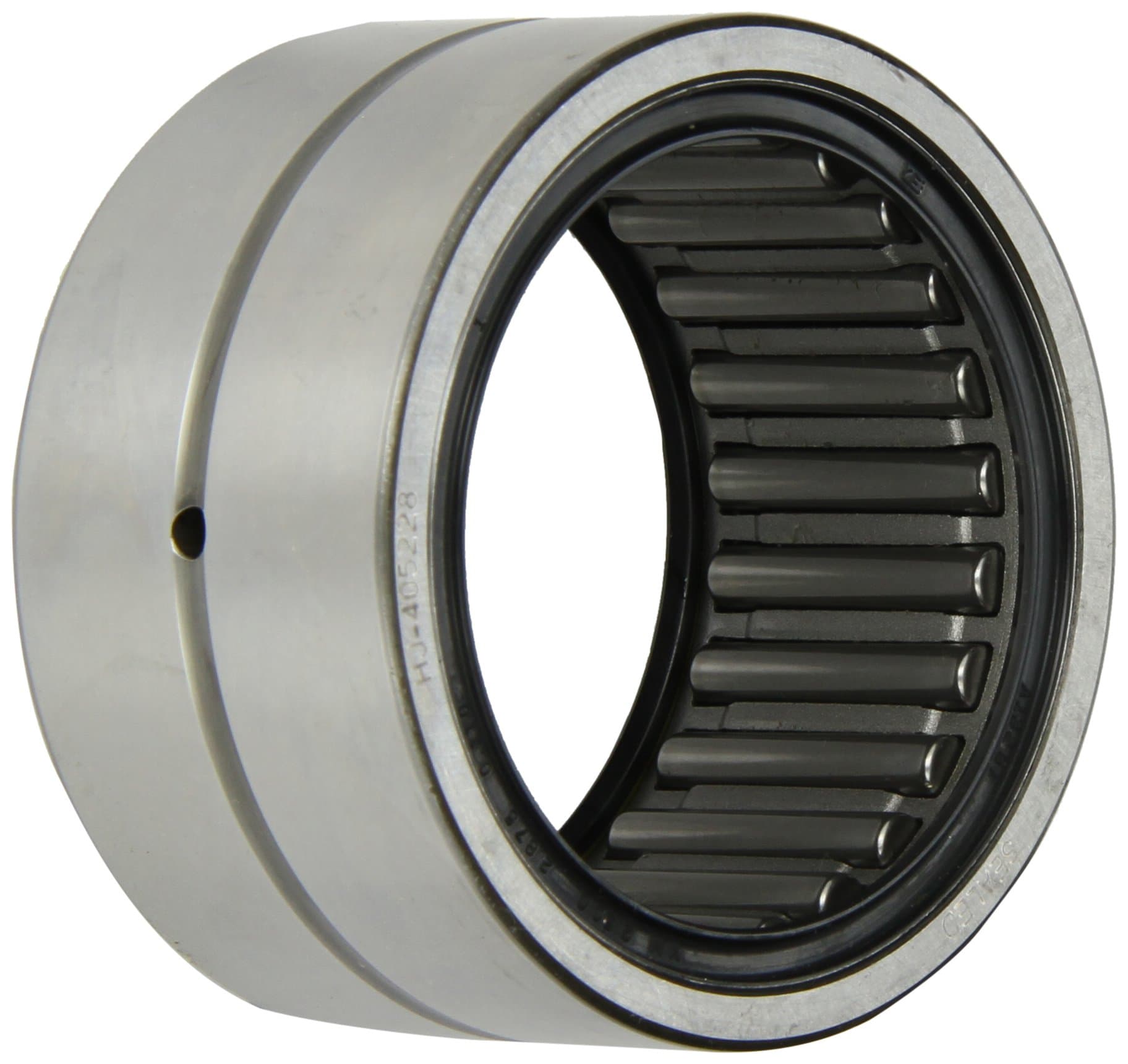 KoyoHJTT-405228 Needle Roller Bearing, Heavy Duty, Open End, Double Sealed, Oil Hole, Steel Cage, Inch, 2-1/2" ID, 3-1/4" OD, 1-3/4" Width