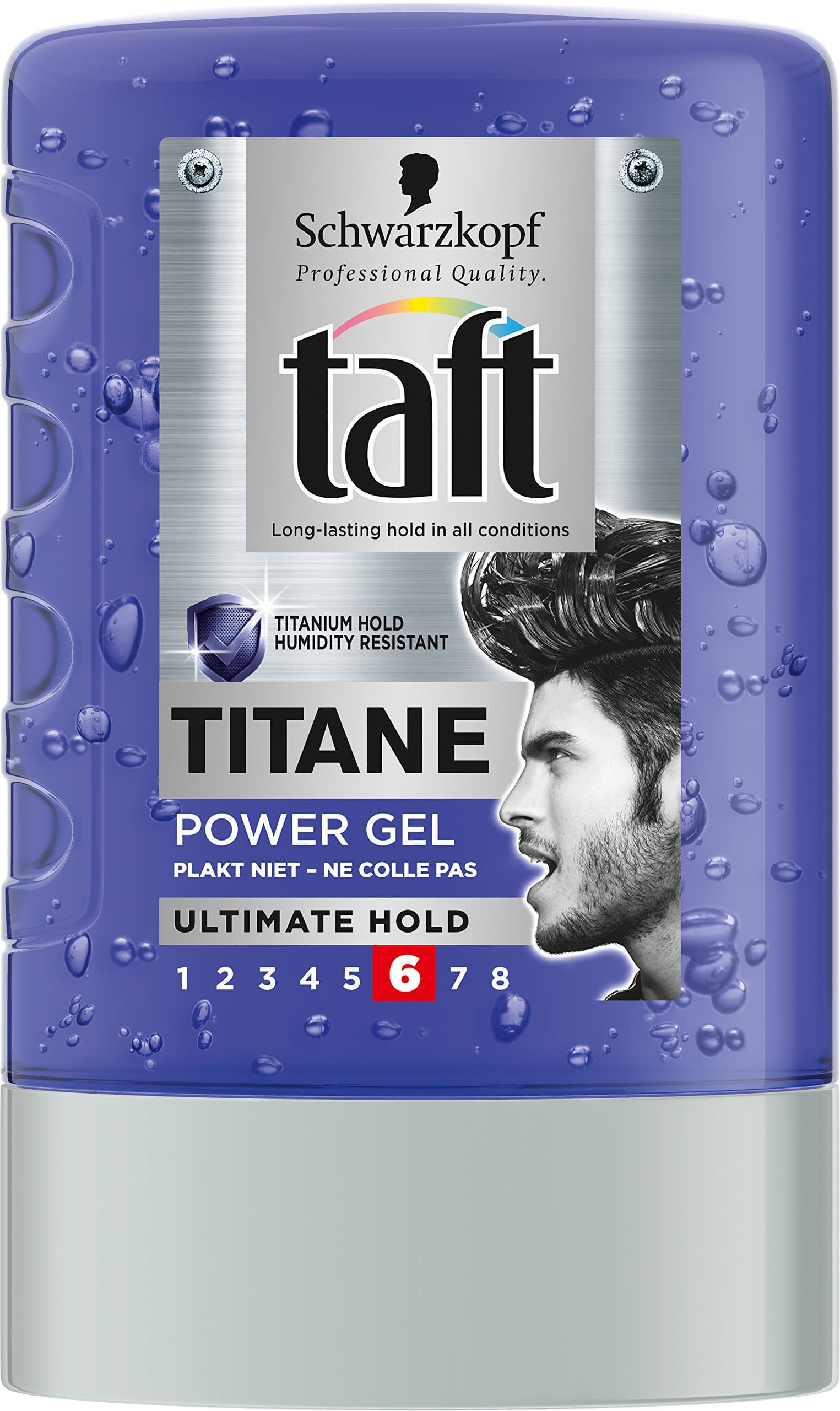 Schwarzkopf TAFT 300 ml Titane Flacon Styling Power Gel