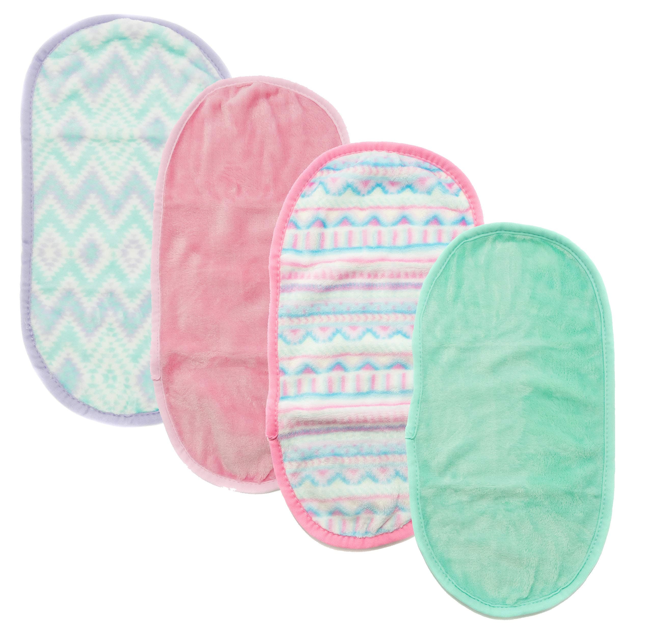 DLCUEL Fresh Face, Makeup Removing Towel, Cloth Removes Makeup and Cleanses Skin, Reusable Single Towel, Wipes Away Cosmetics, Facial Dirt and Oil, Just Add Water - Pack of 4