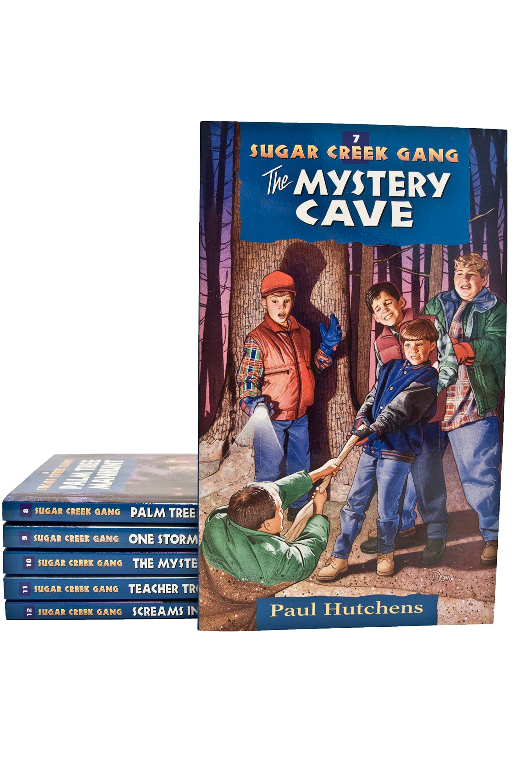 The Mystery Cave/The Palm Tree Manhunt/One Stormy Day/The Mystery Thief/Teacher Trouble/Screams in the Night (Sugar Creek Gang 7-12)
