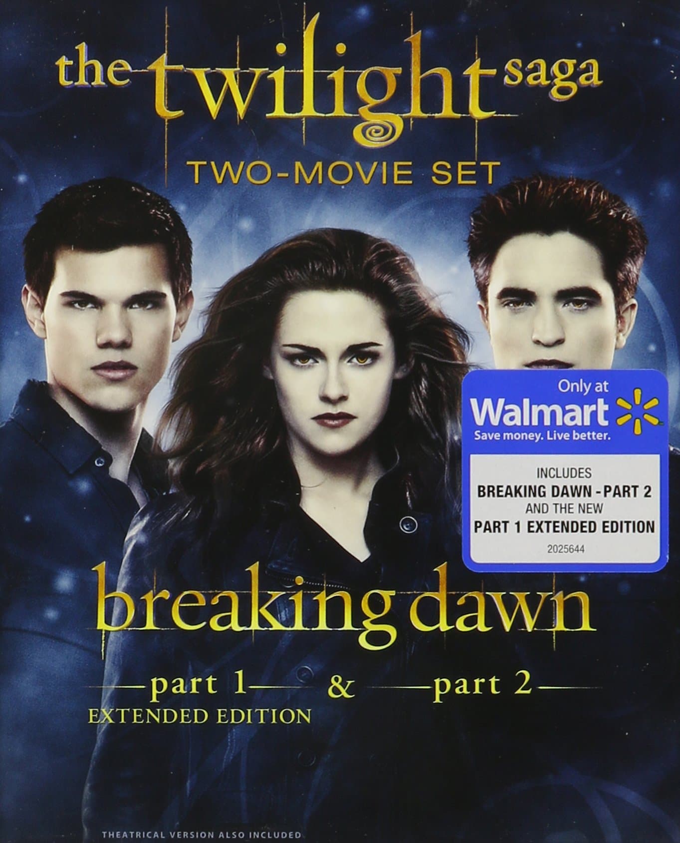 The Twilight Saga: Breaking Dawn, Parts 1 & 2 (Extended Edition) (Blu-ray + Digital Copy + Ultraviolet)