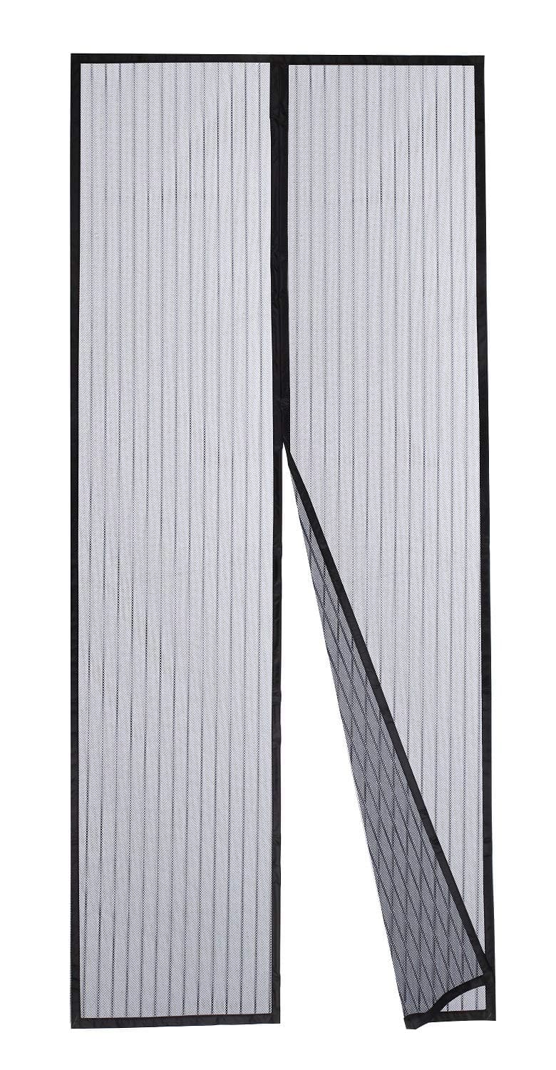 DOOREASYMagnetic Screen Fits Tall Single Doors Screen Door, Full Frame Loop Sewn Polyester Mesh Instant Screen(Fits Doors Up to 30"x95")