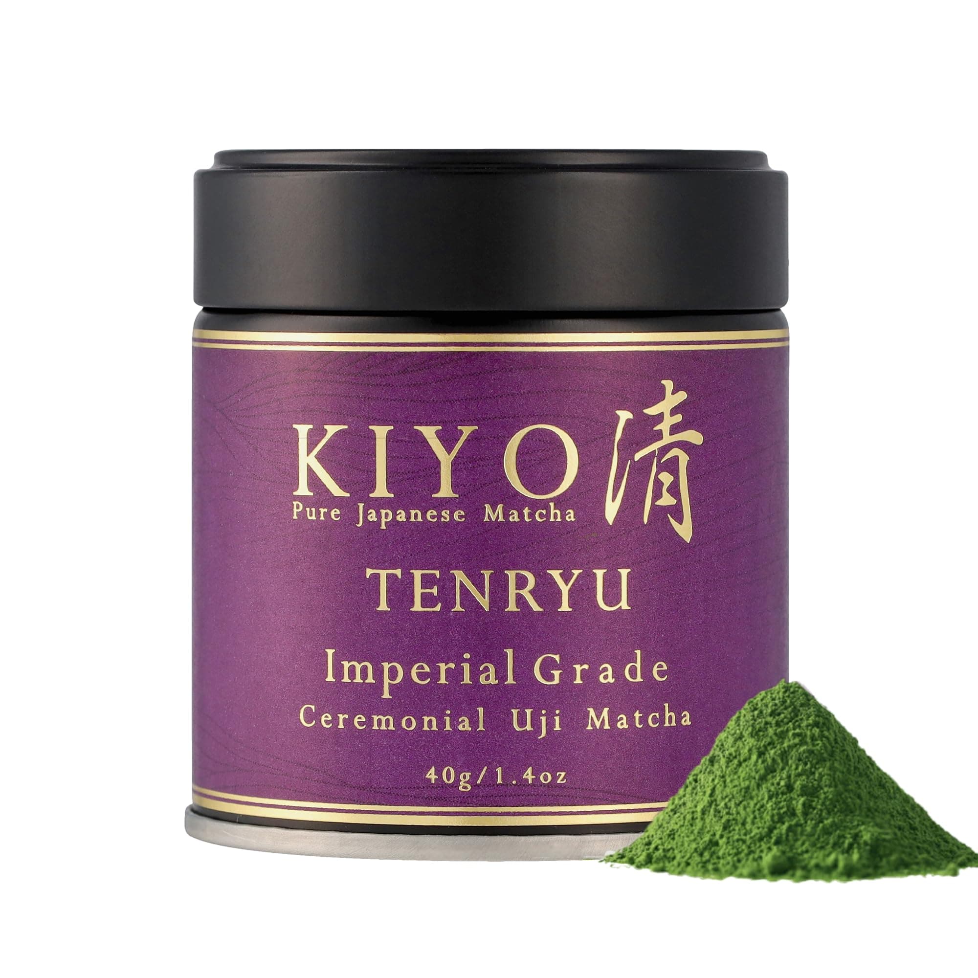 Kiyo Matcha Imperial Grade Tenryu Ceremonial Uji Matcha - Pure Japanese First...