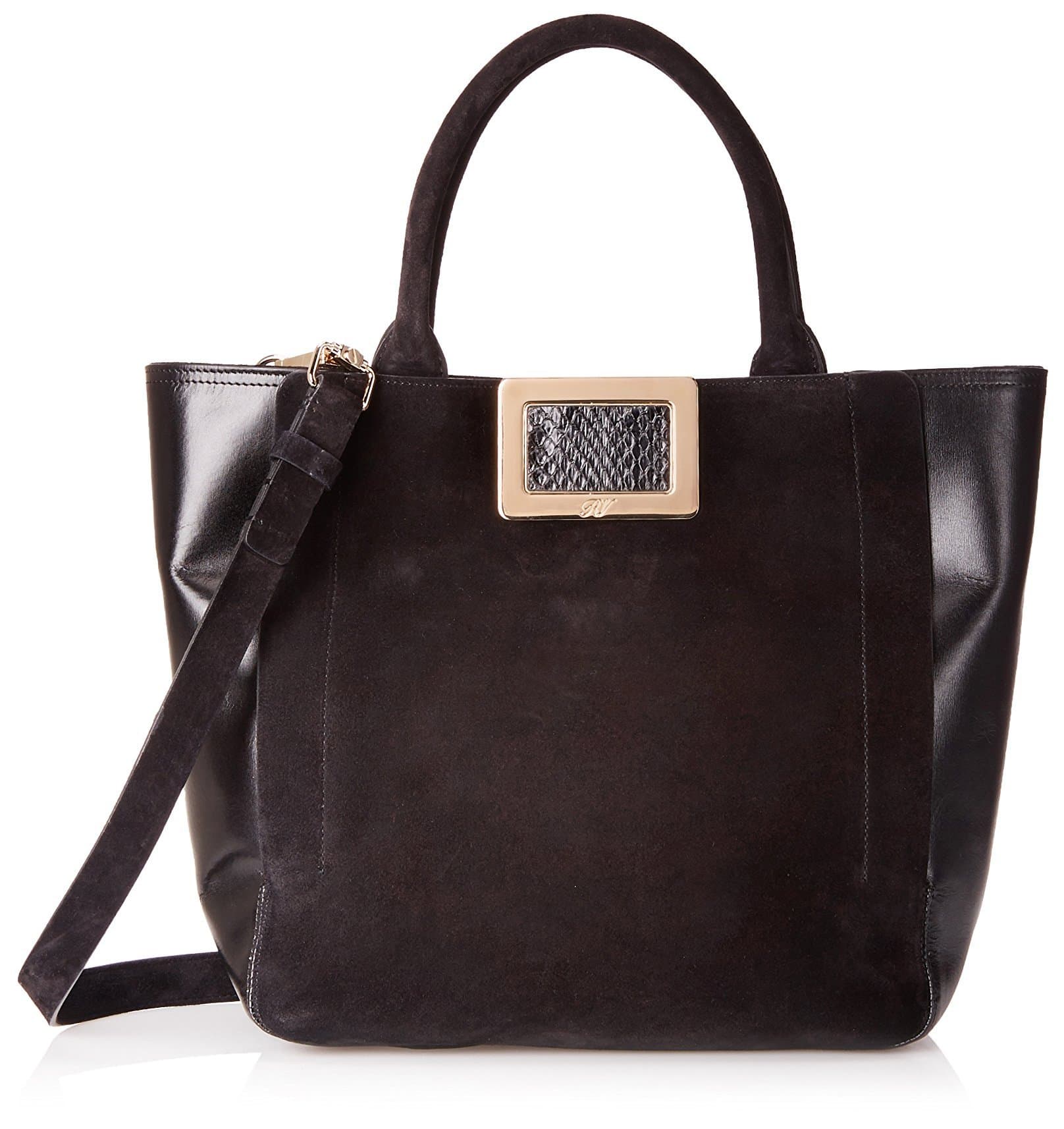 Women's Borsa RV Shoulder Bag, Nero