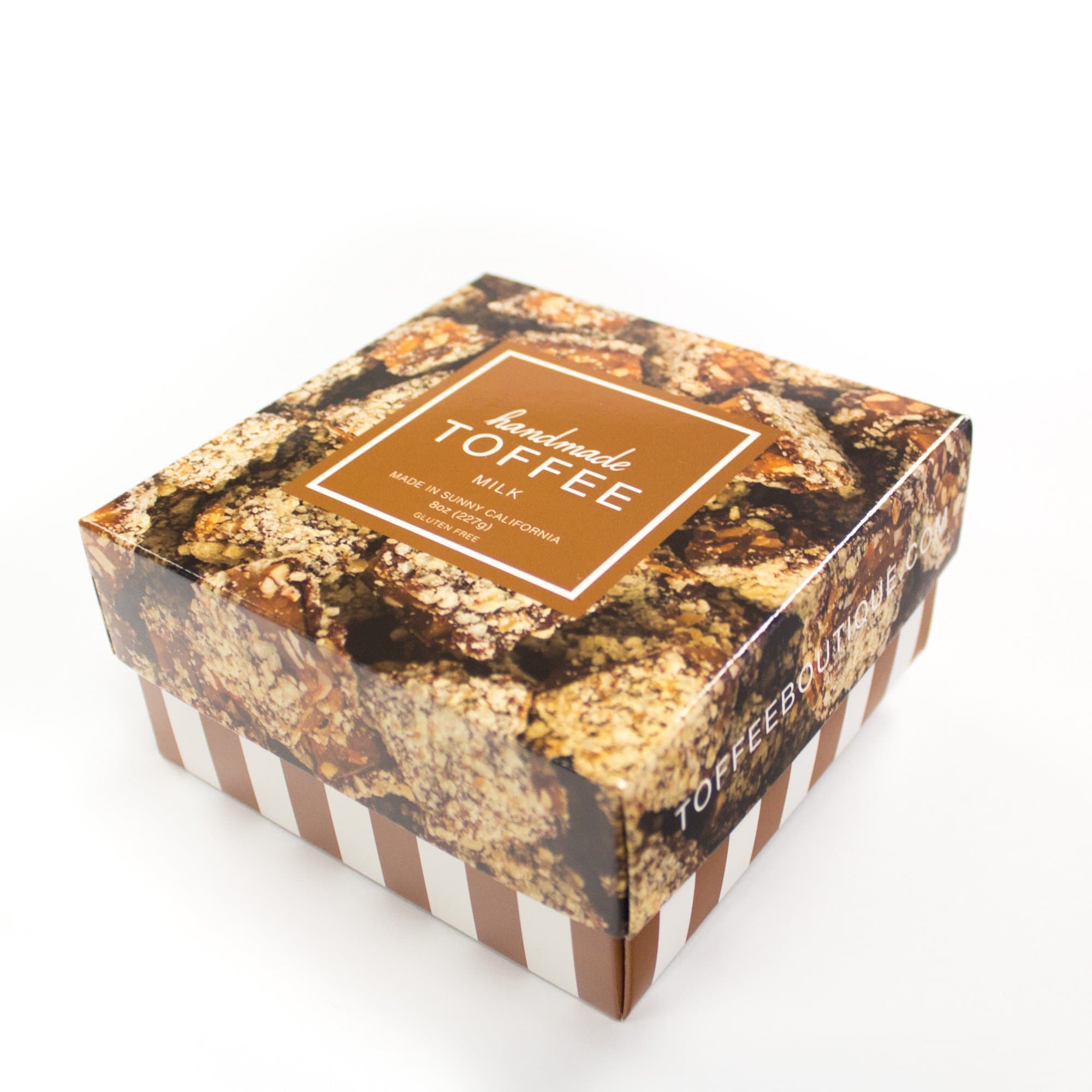 Toffee Boutique Milk Chocolate, 8 Ounce