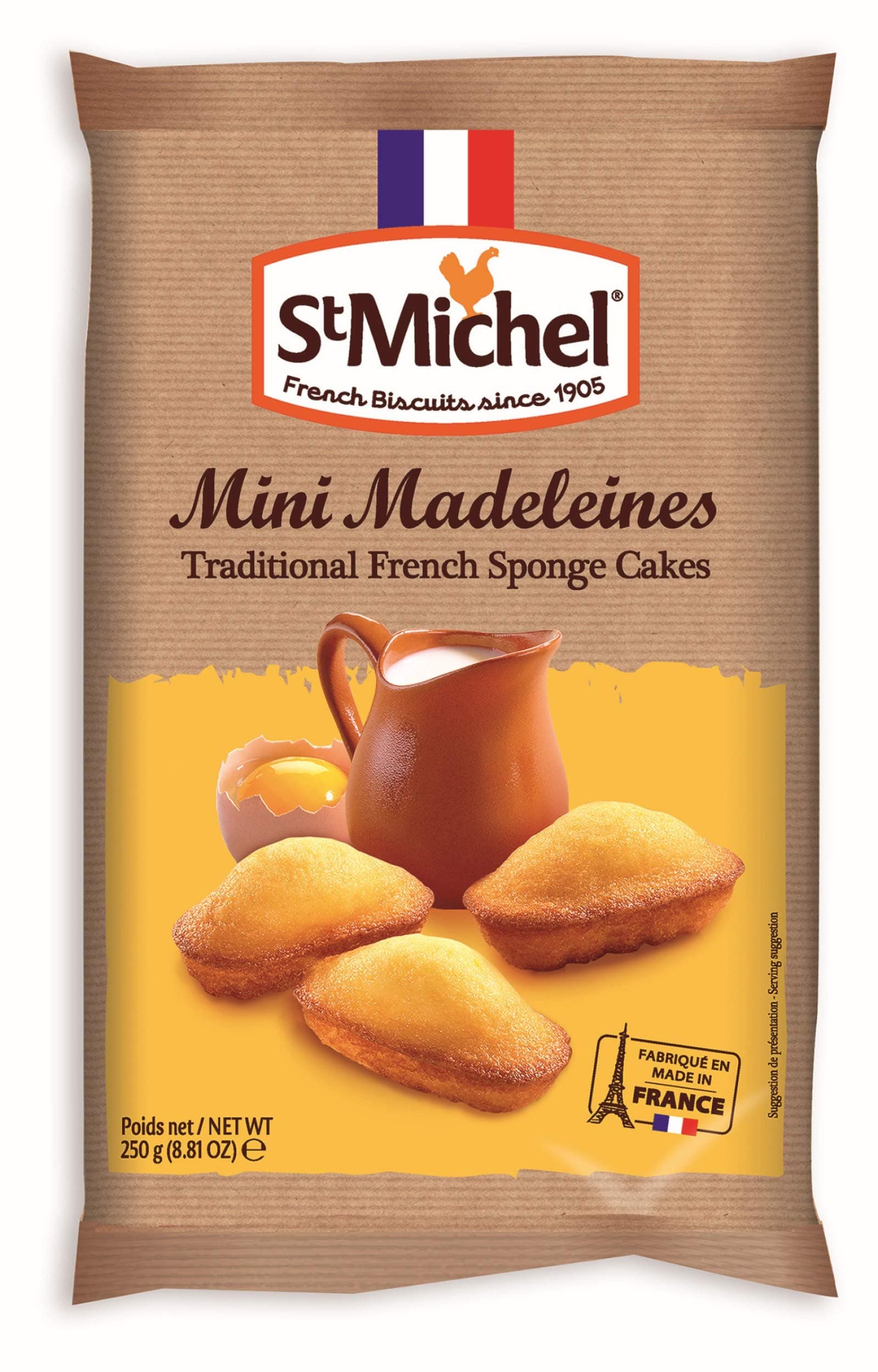 Mini Madeleine's Traditional French Sponge Cakes 250g