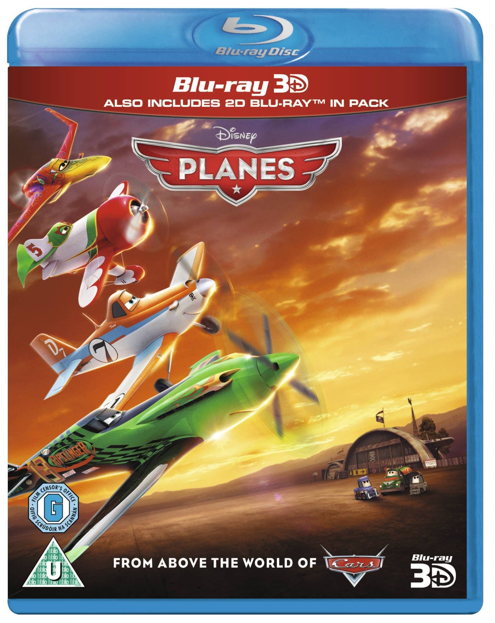 Planes [Blu-ray 3D + Blu-ray] [Region Free]