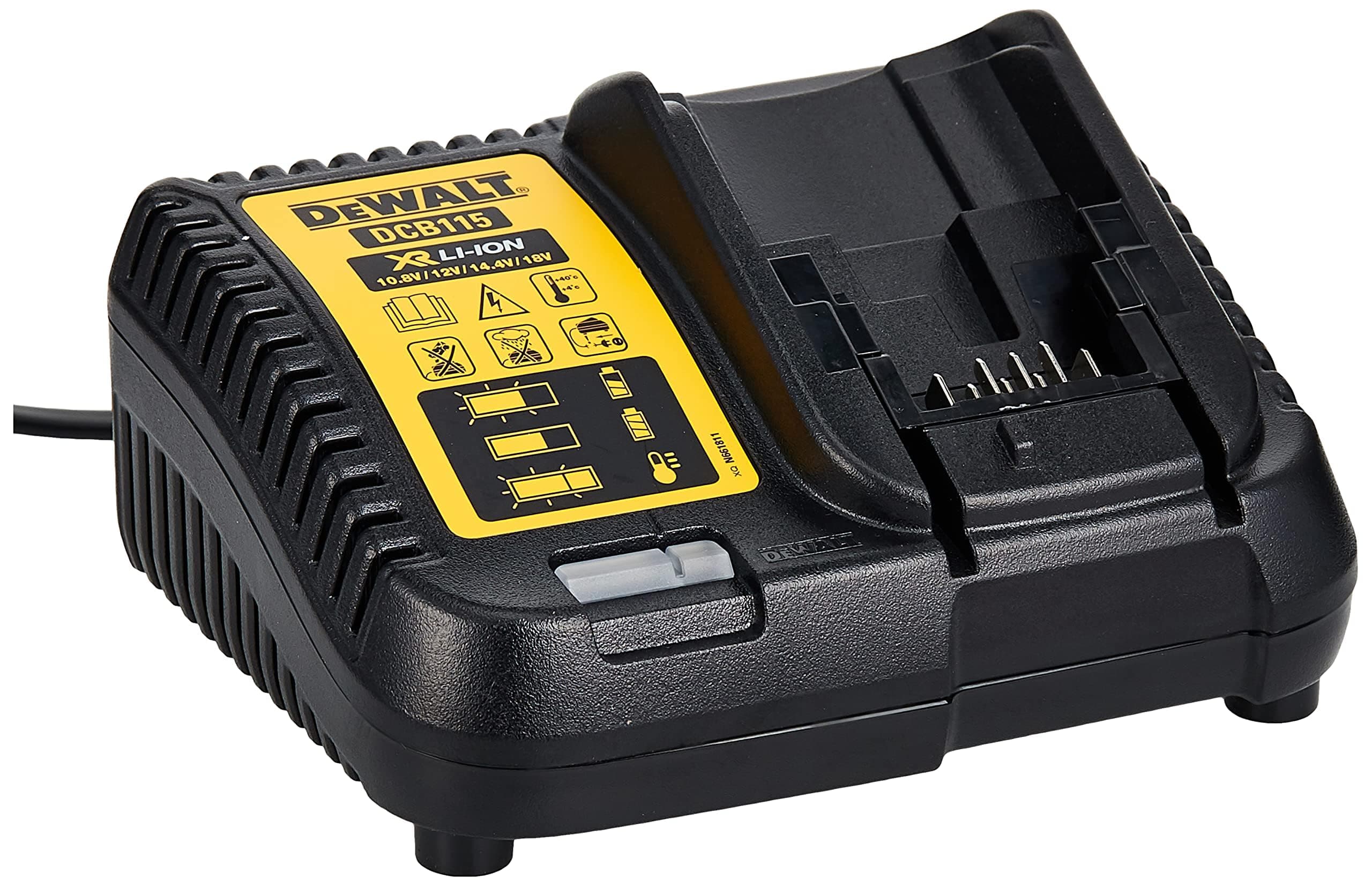Dewalt Spare Charger 12V/14.4V/18V Li-ion DCB115-GB,3 Years Warranty