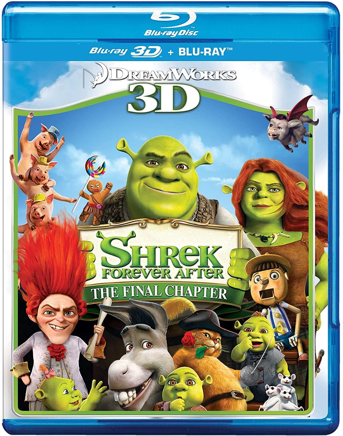 Shrek: Forever After - The Final Chapter (Blu-ray 3D & Blu-ray) (2-Disc)