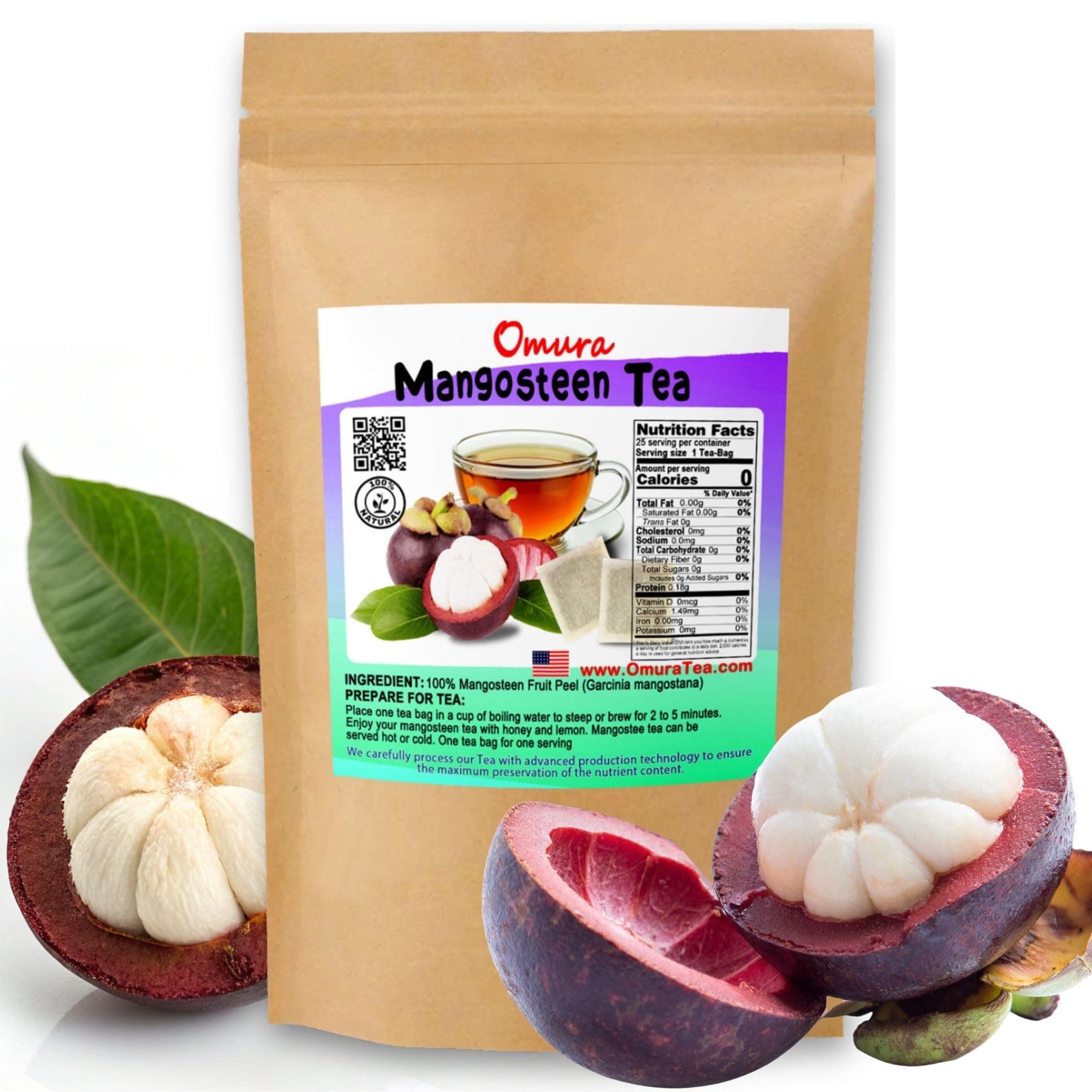 Omura Tea Collection (MANGOSTEEN 25-TEA-BAG)