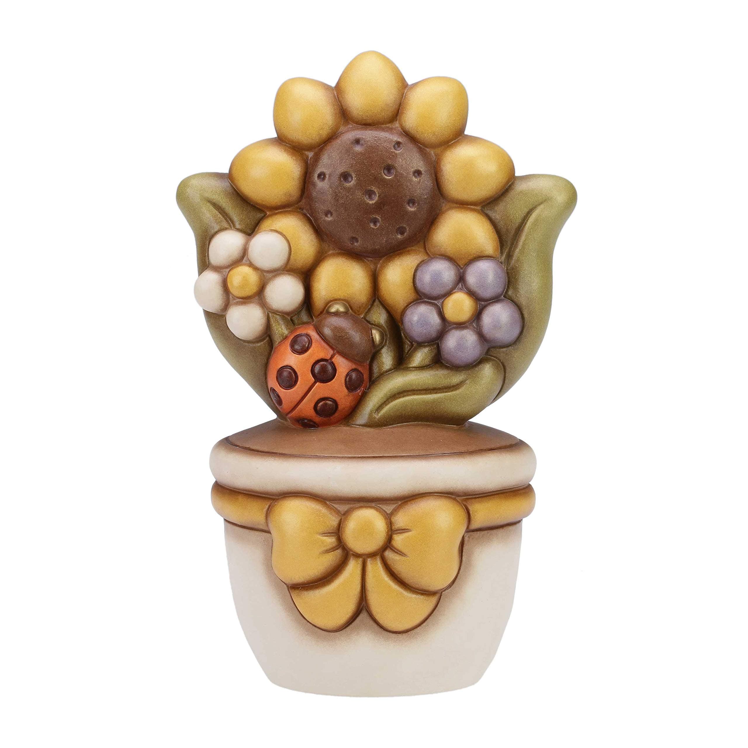 THUN Vase, Ceramic, Multicolor, Unique