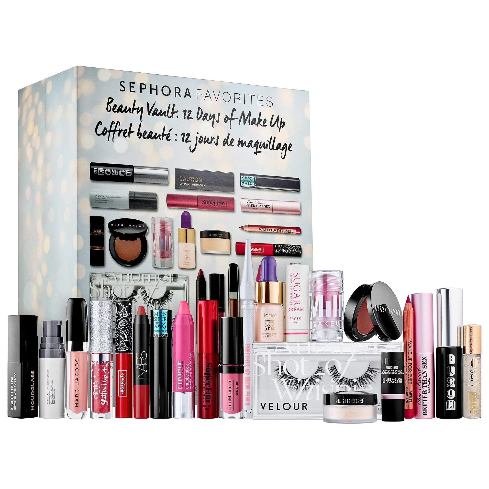 Sephora Favorites Beauty Vault: 12 Days of Makeup - 22 Piece Set