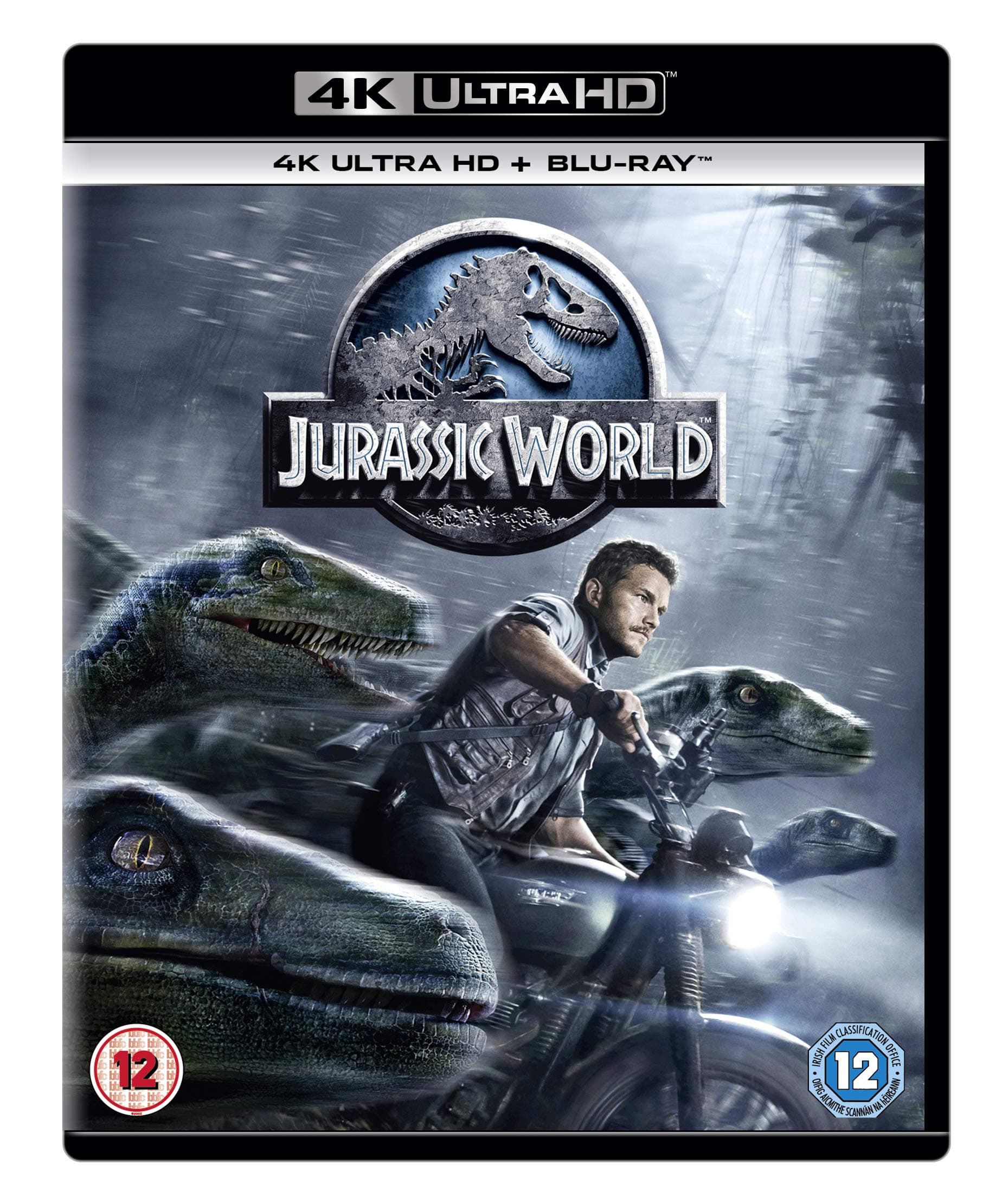 Jurassic World (4K Ultra-HD) [Blu-ray] [2018] [Region Free]