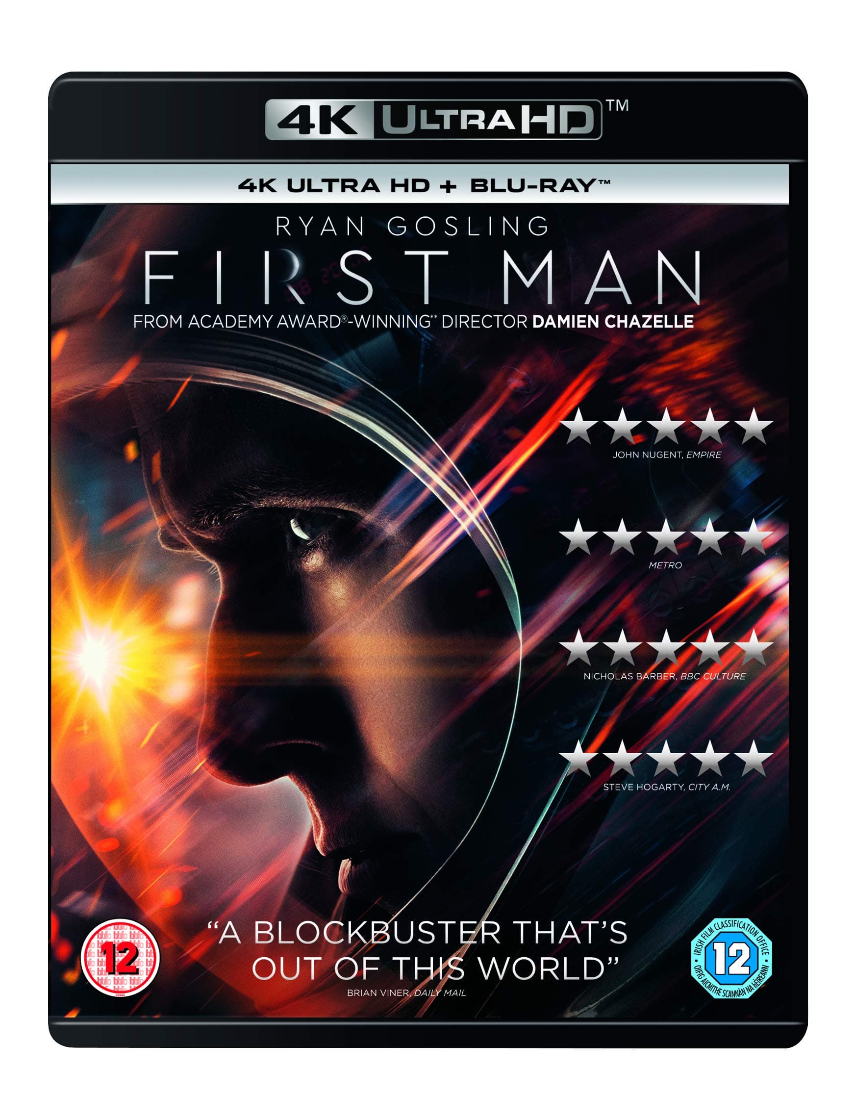 First Man (4K Ultra-HD + Blu-ray) [2018] [Region Free]