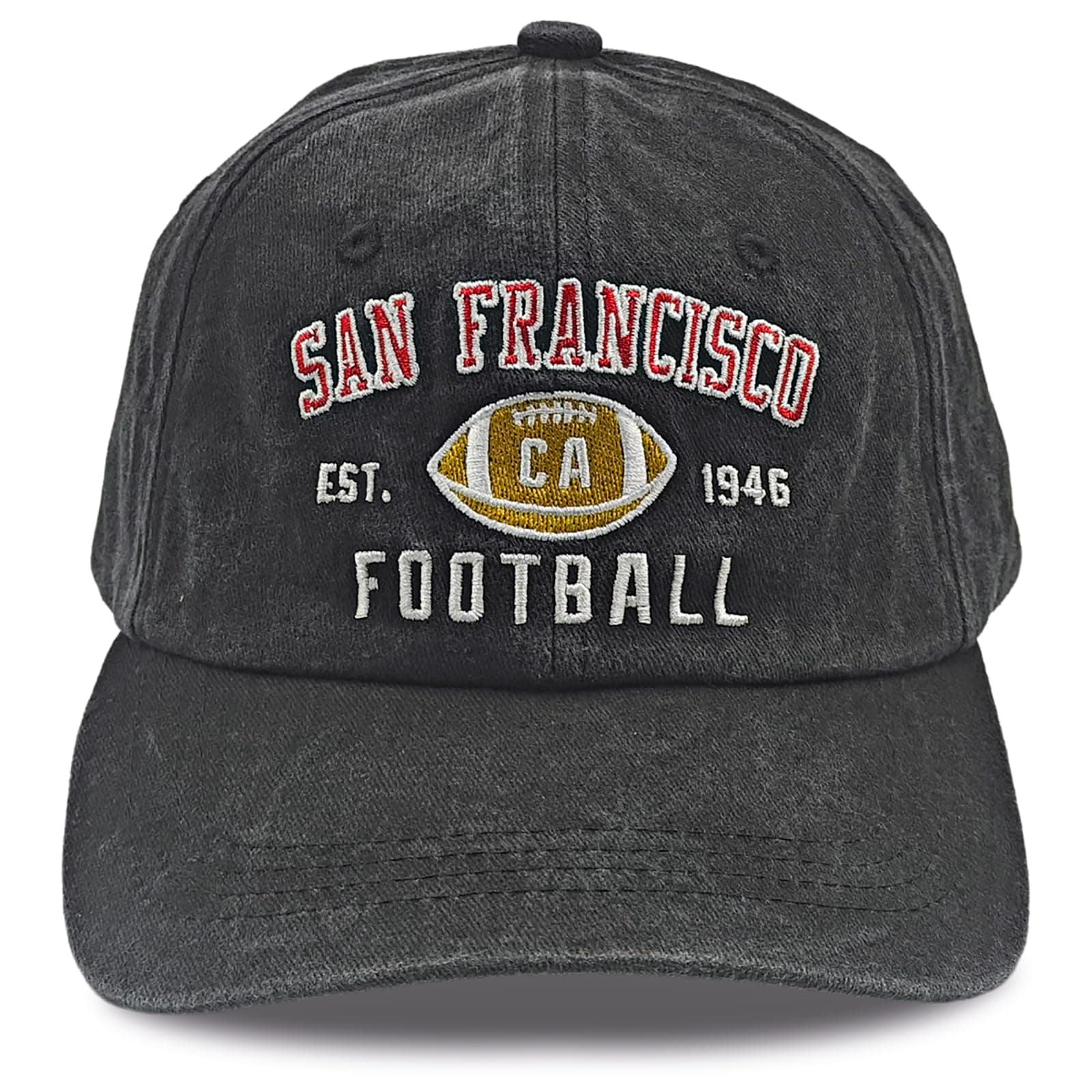 Cap Hat Embroidered City Vintage Hat for Men Women Cotton Cap Adjustable