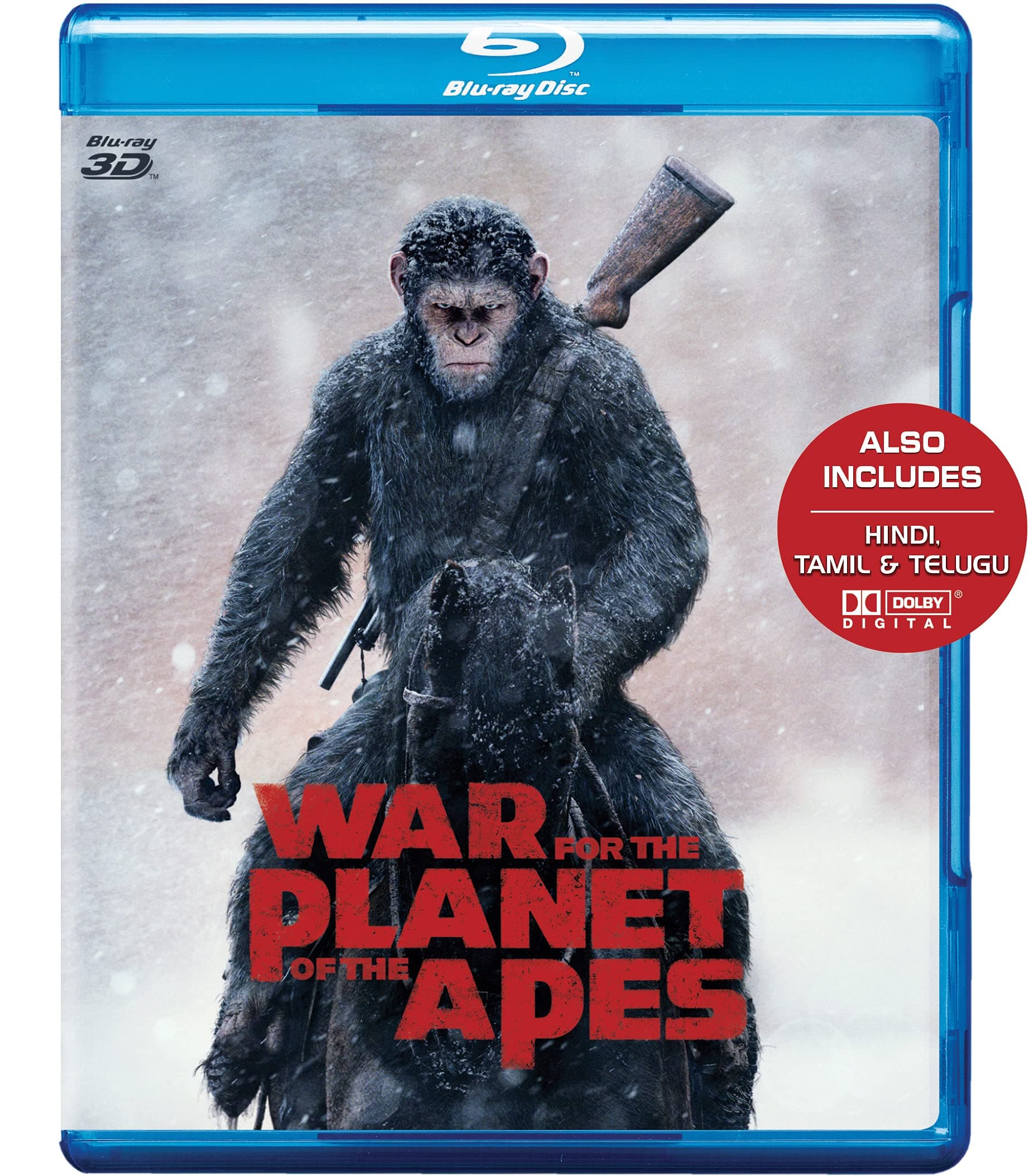 War for the Planet of the Apes (2017) (Blu-ray 3D) (1-Disc)
