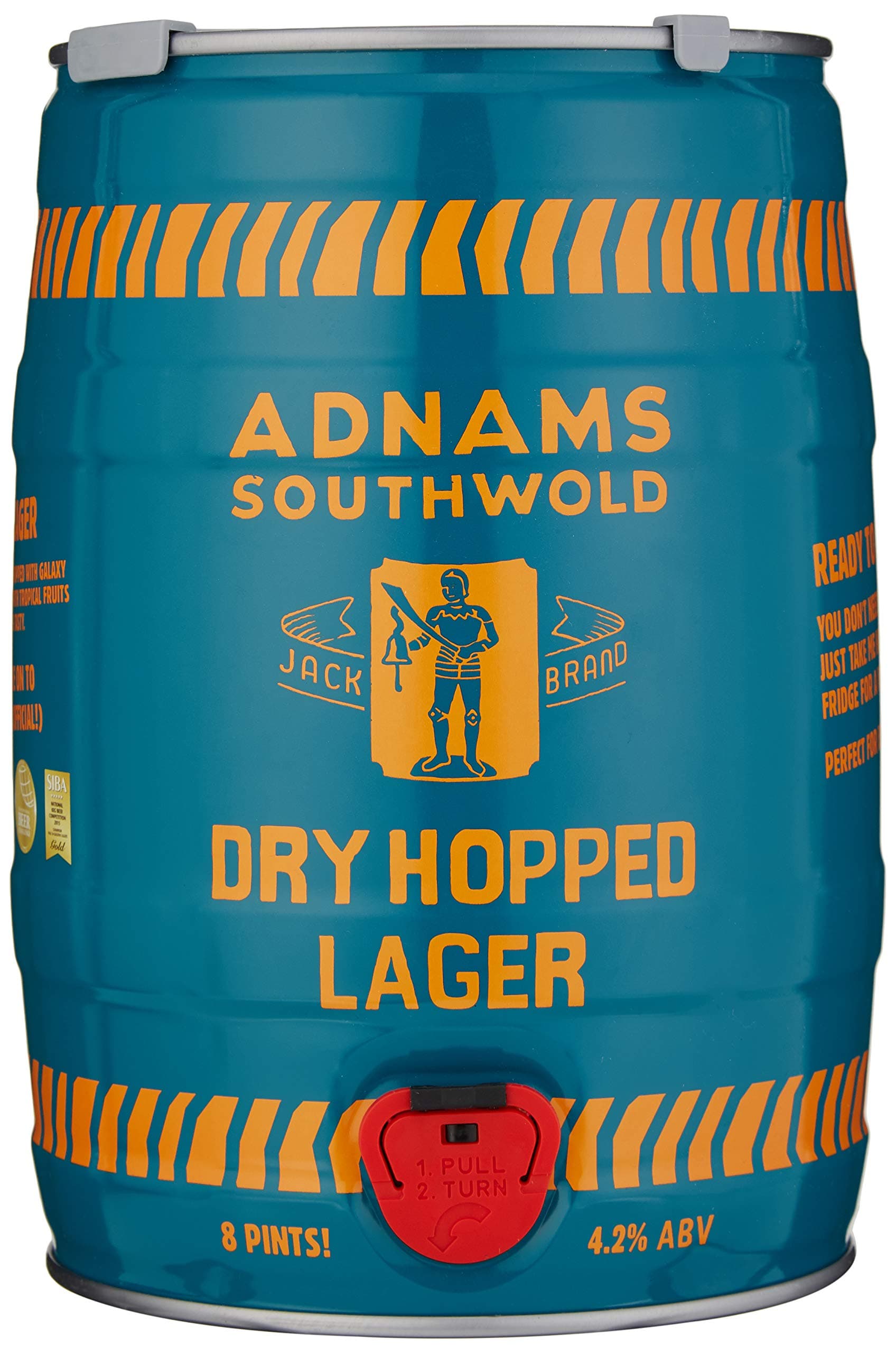 Adnams Dry Hopped Lager Mini Keg, 5 L