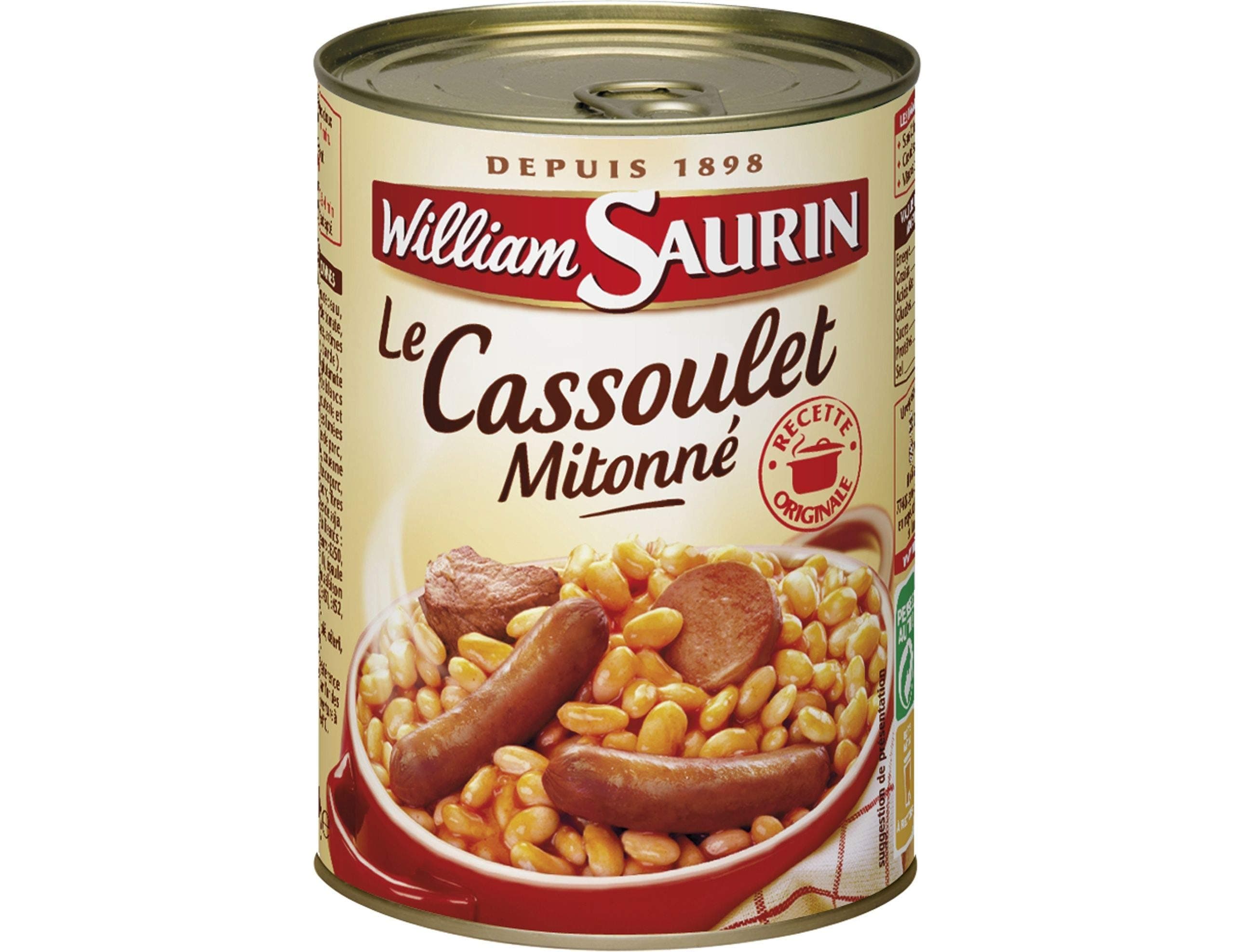 William Saurin Le Cassoulet mitonné