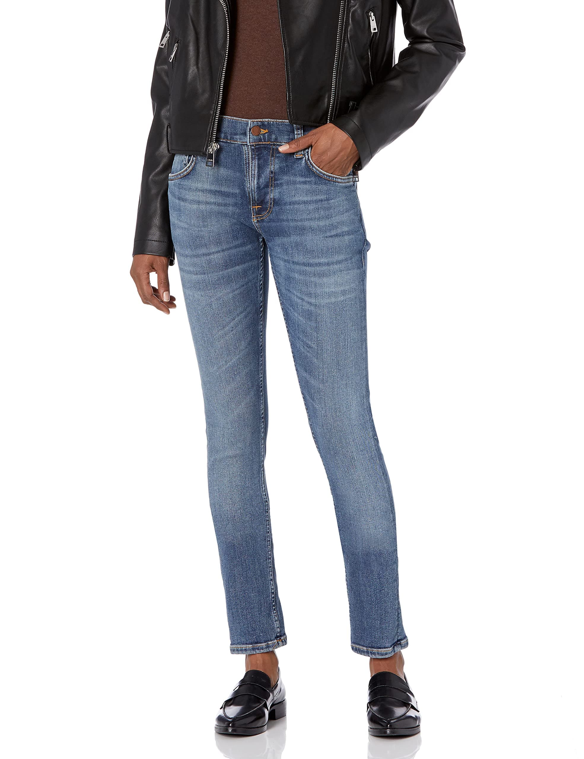 NudieTight Terry Steel Navy Jeans