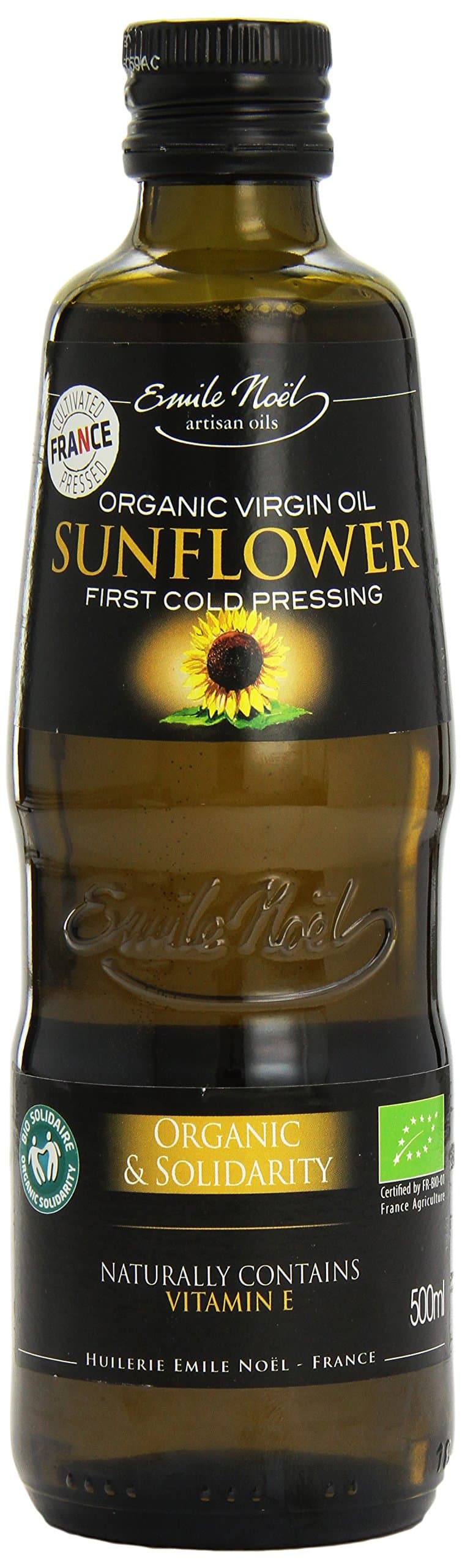 Emile Noel Sunflower Oil - Organic [500ml] (Pack of 2)