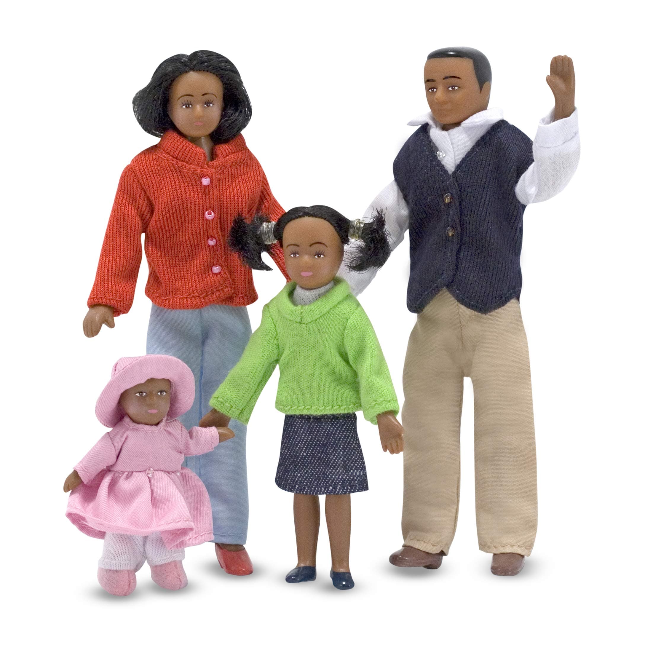 Melissa & Doug Victorian Doll Family - African-American