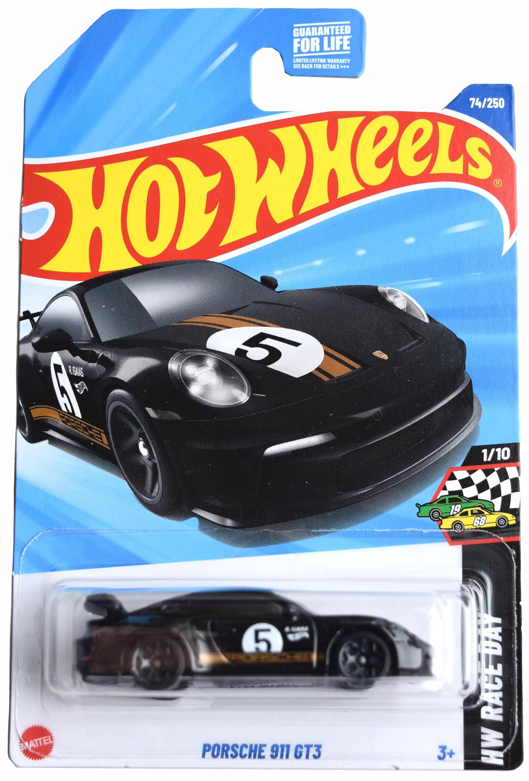 Porsche 911 GT3, HW Race Day 1/10 [Black] 74/250