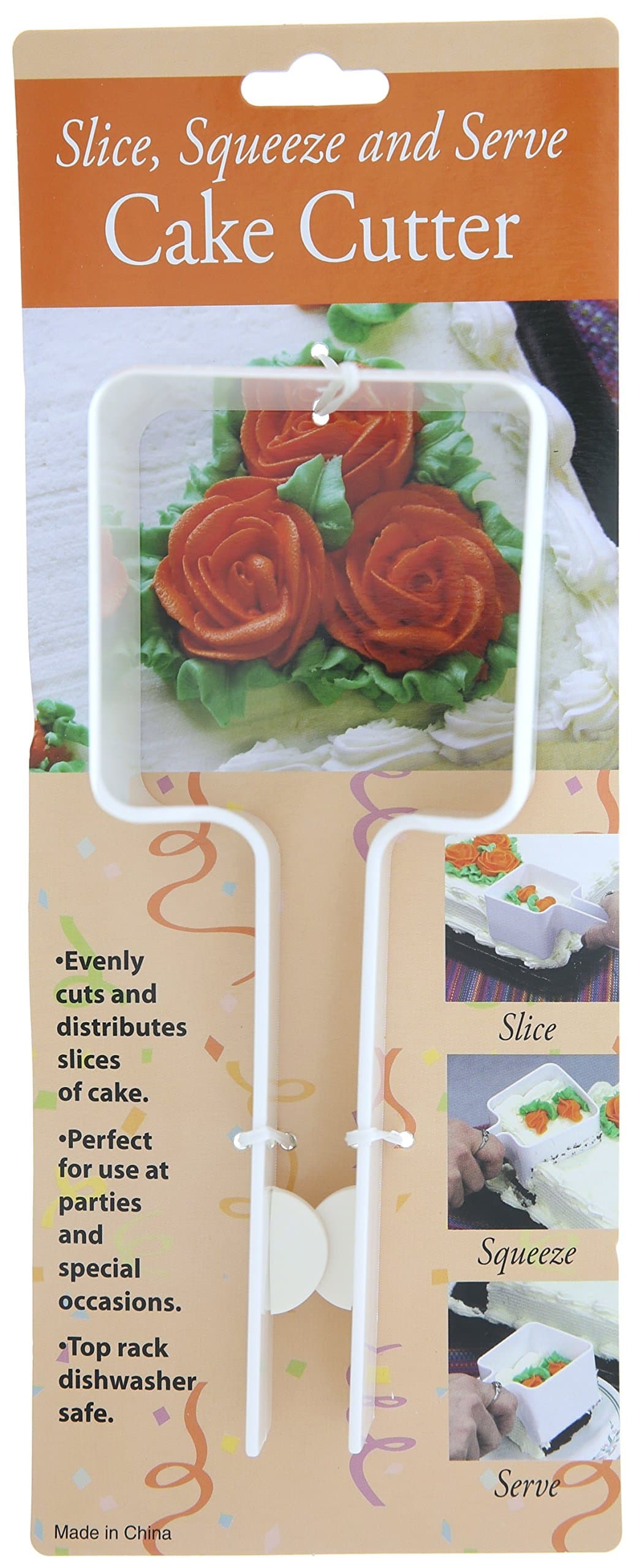 Slice, Squeeze And Serve Cake Cutter