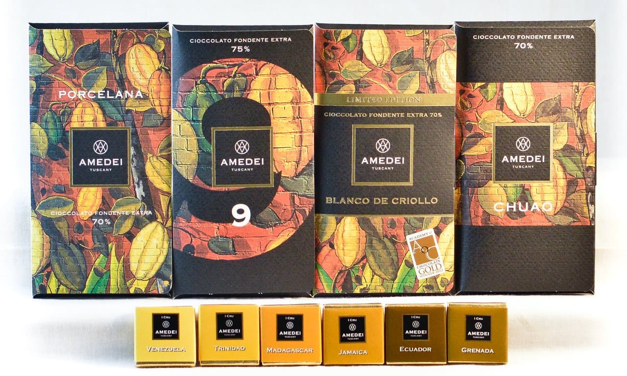 Amedei Elite Dark Chocolate Sampler