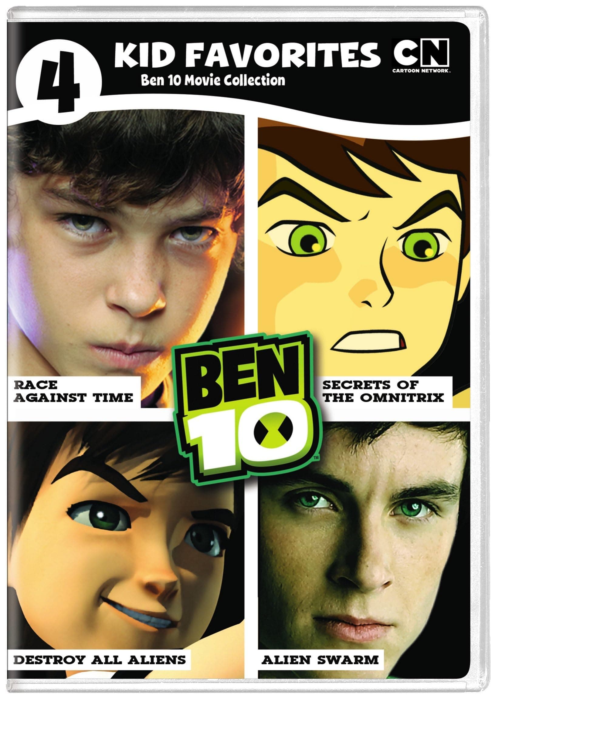4 Kid Favorites: Ben 10 Movies (DVD)