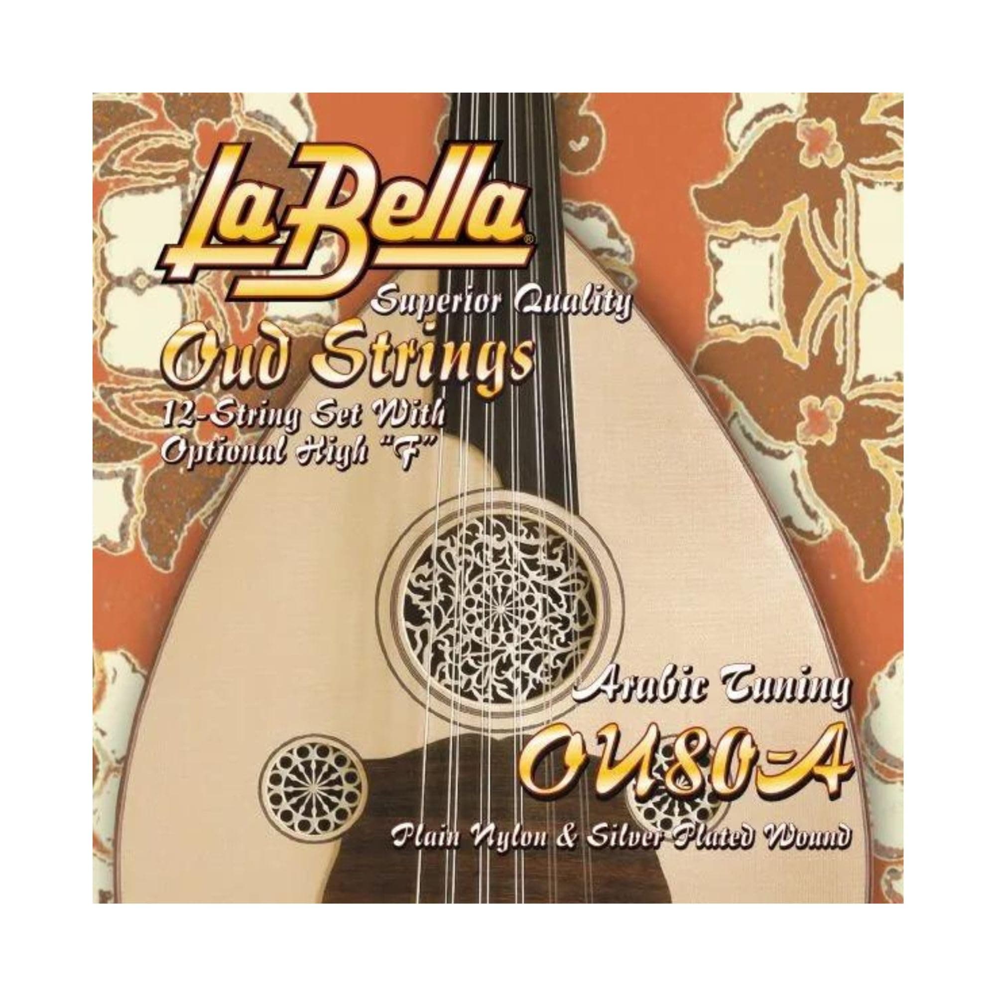 La Bella OU80A Oud Strings - Arabic Tuning