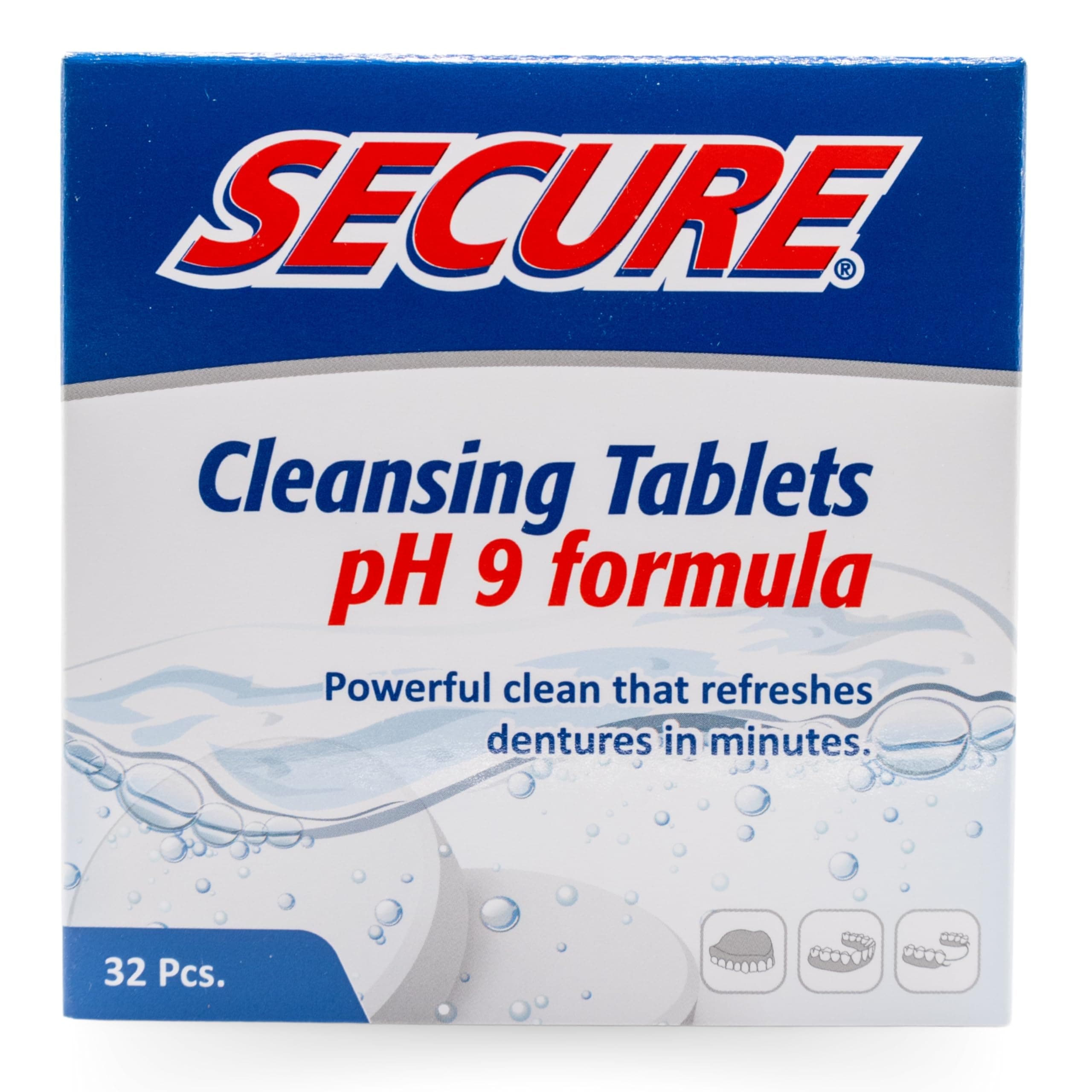 Secure Denture Cleansing Tablets 32 tabs