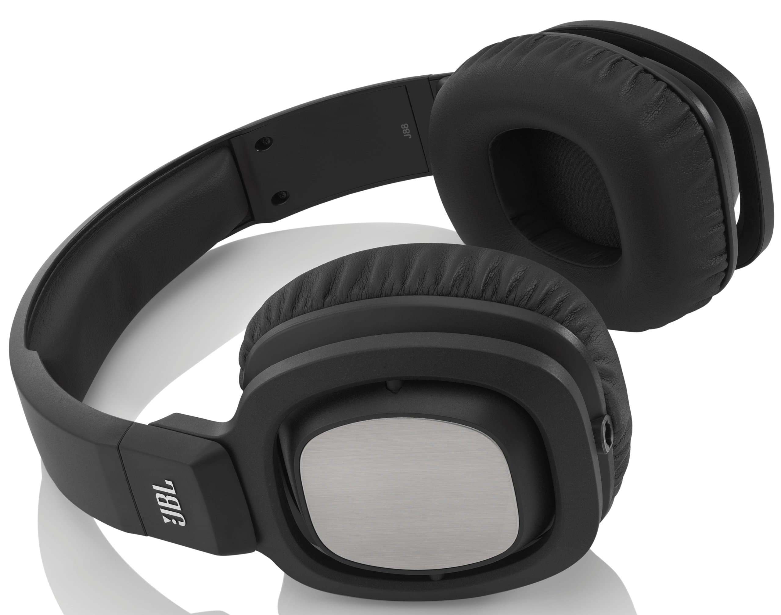 JBL J88i Premium Over-Ear Headphones with JBL Drivers, Rotatable Ear-Cups and Microphone - Black