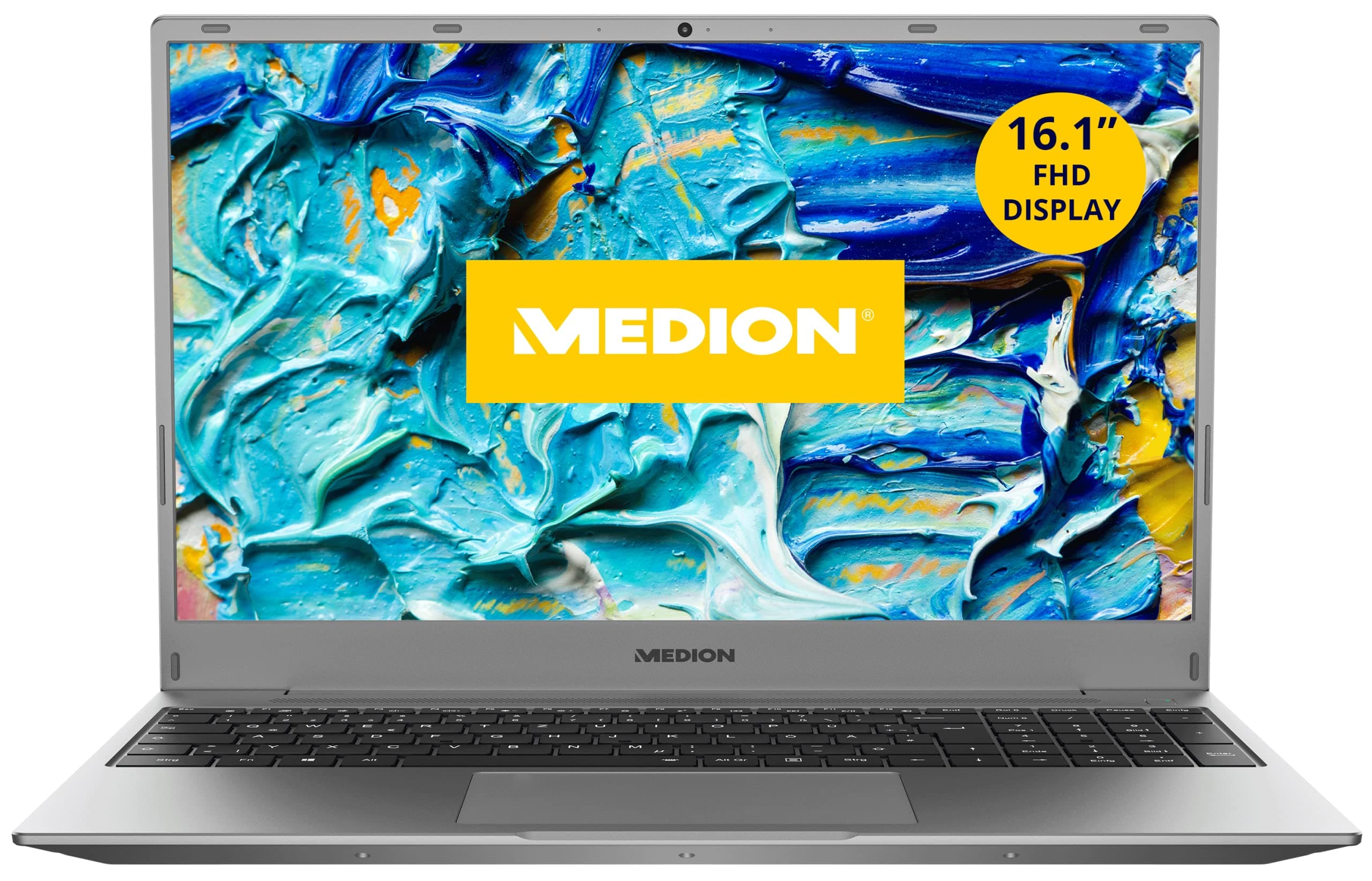 MEDION Akoya E16401 16 Intel Core i5-1135G7 8 GB 512 GB SSD Laptop 30032034 Silver