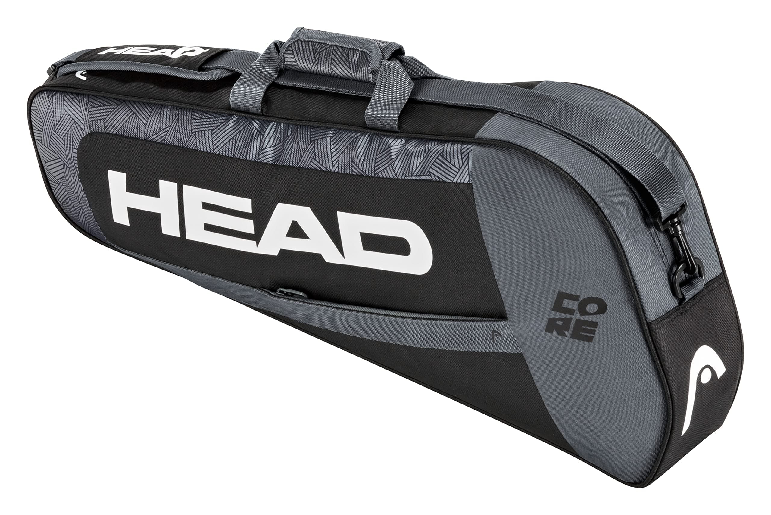HEADTennis bag, tennis bag, tennis bag, Wilson, Angie Kerber tennis bag, artengo bag, tennis core 3R Pro tennis bag, black/white, 3 racquets