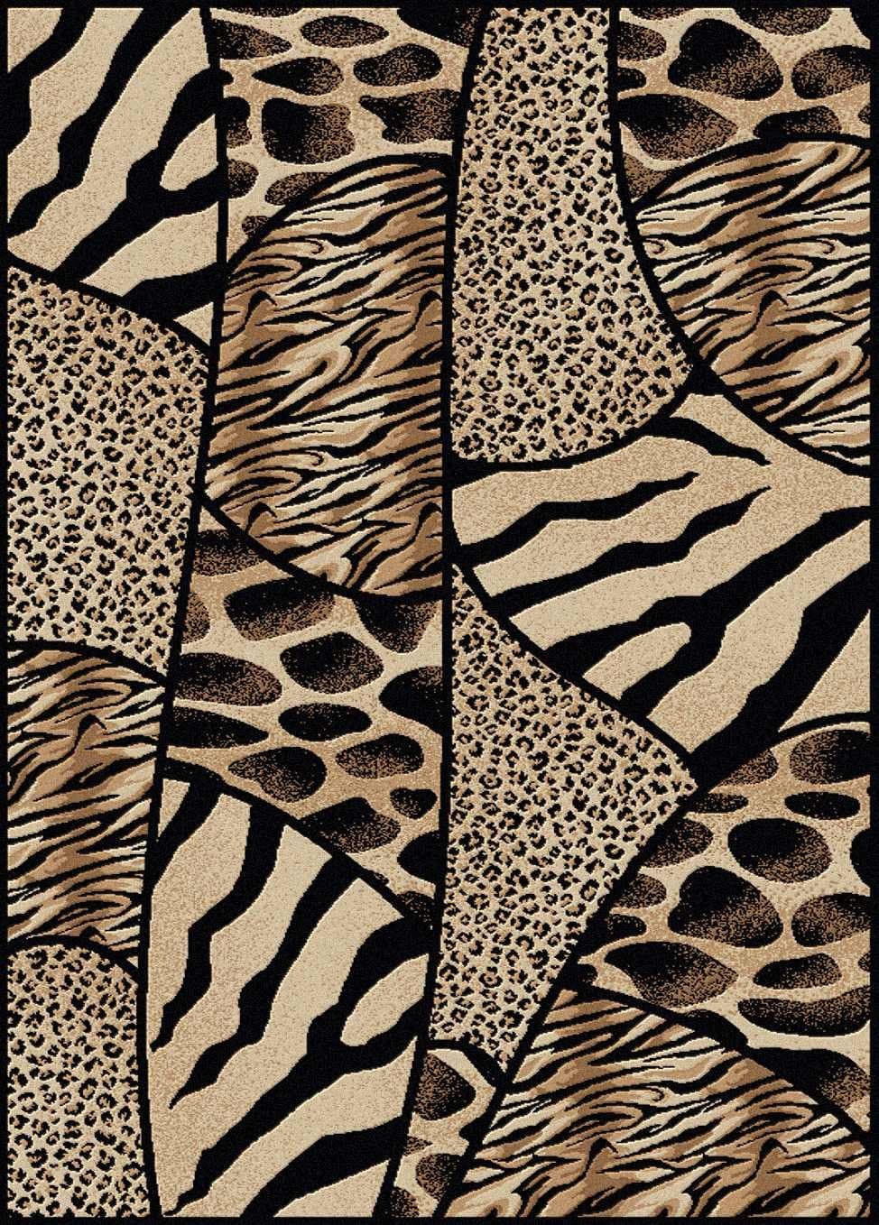 Radici USA Vesuvio Animal Print Novelty Rug Rug Size: 3'3" x 4'11"