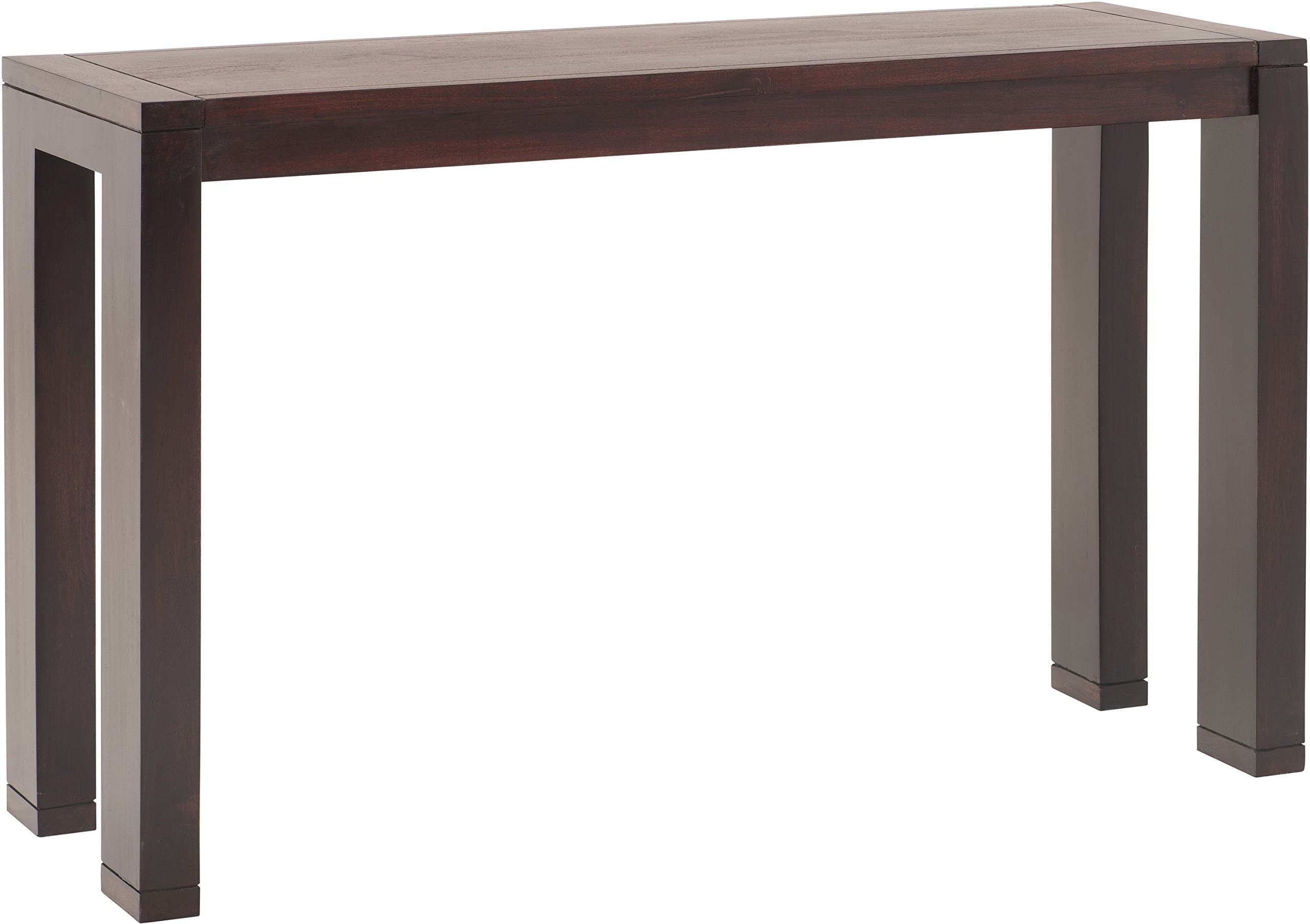 The Jaipur Living Verona Solid Wood Console Table (Wenge Finish, Brown)